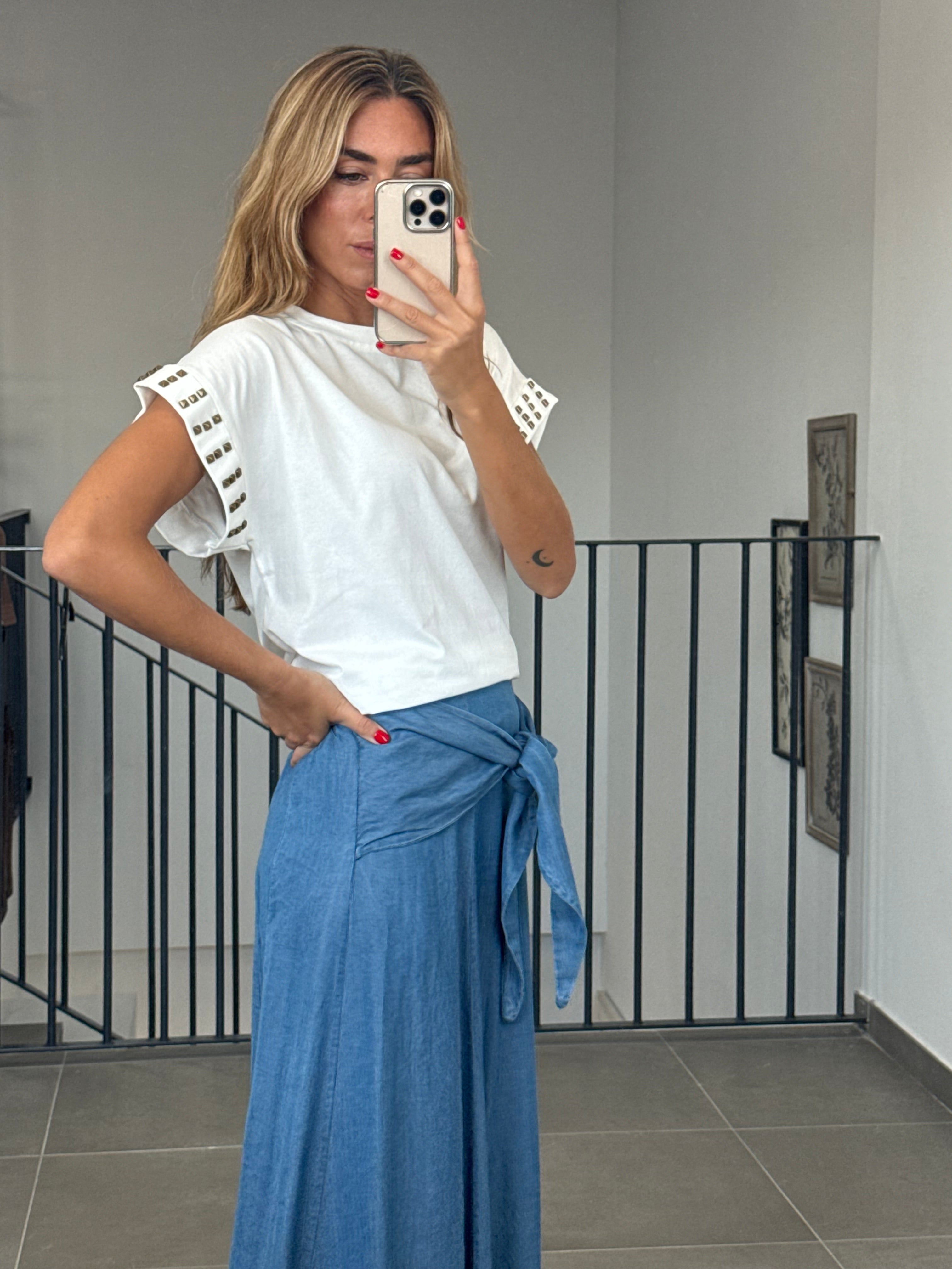 CAMISETA CALIXTA BLANCA