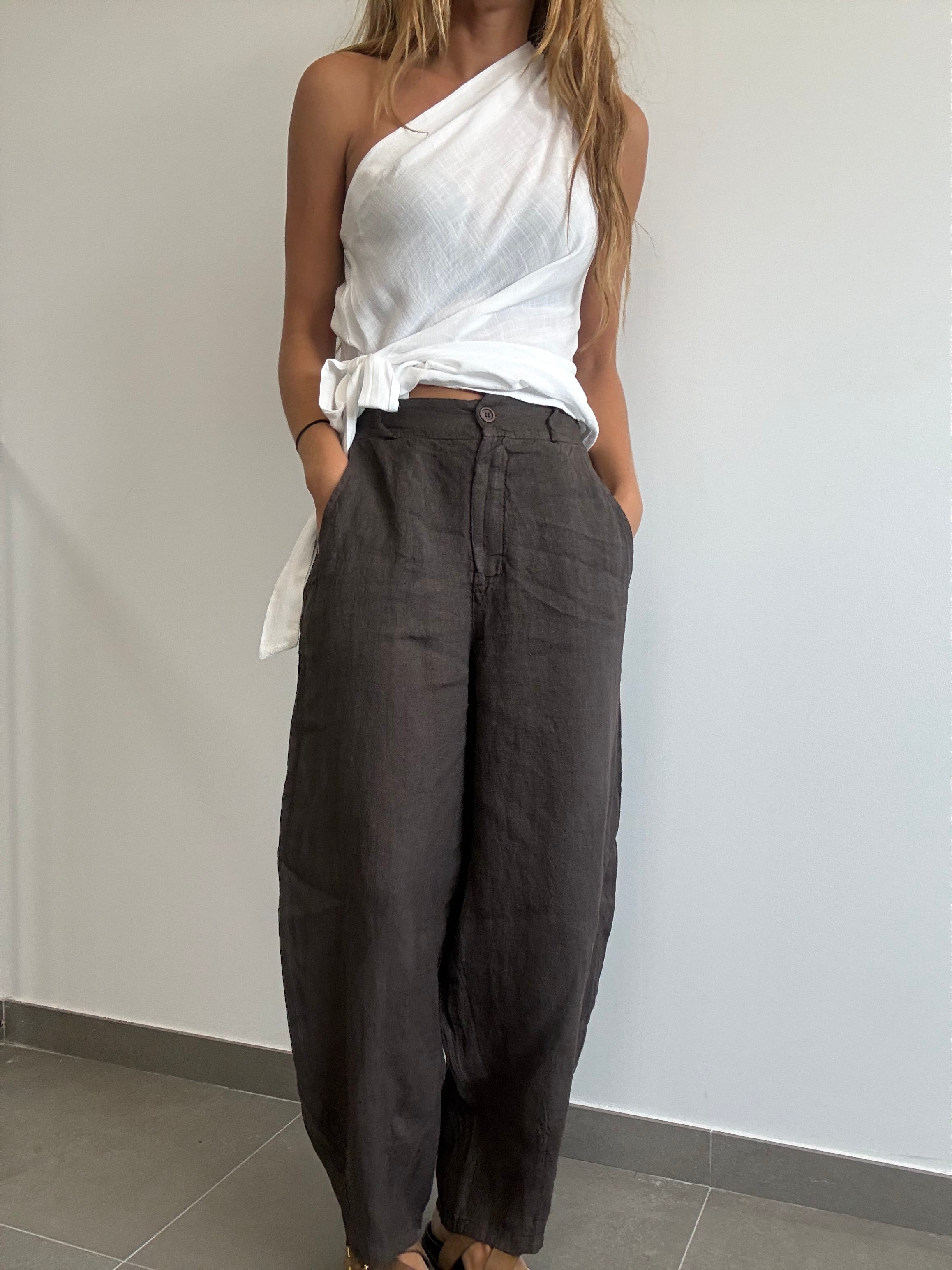 PANTALÓN ALYA CHOCOLATE