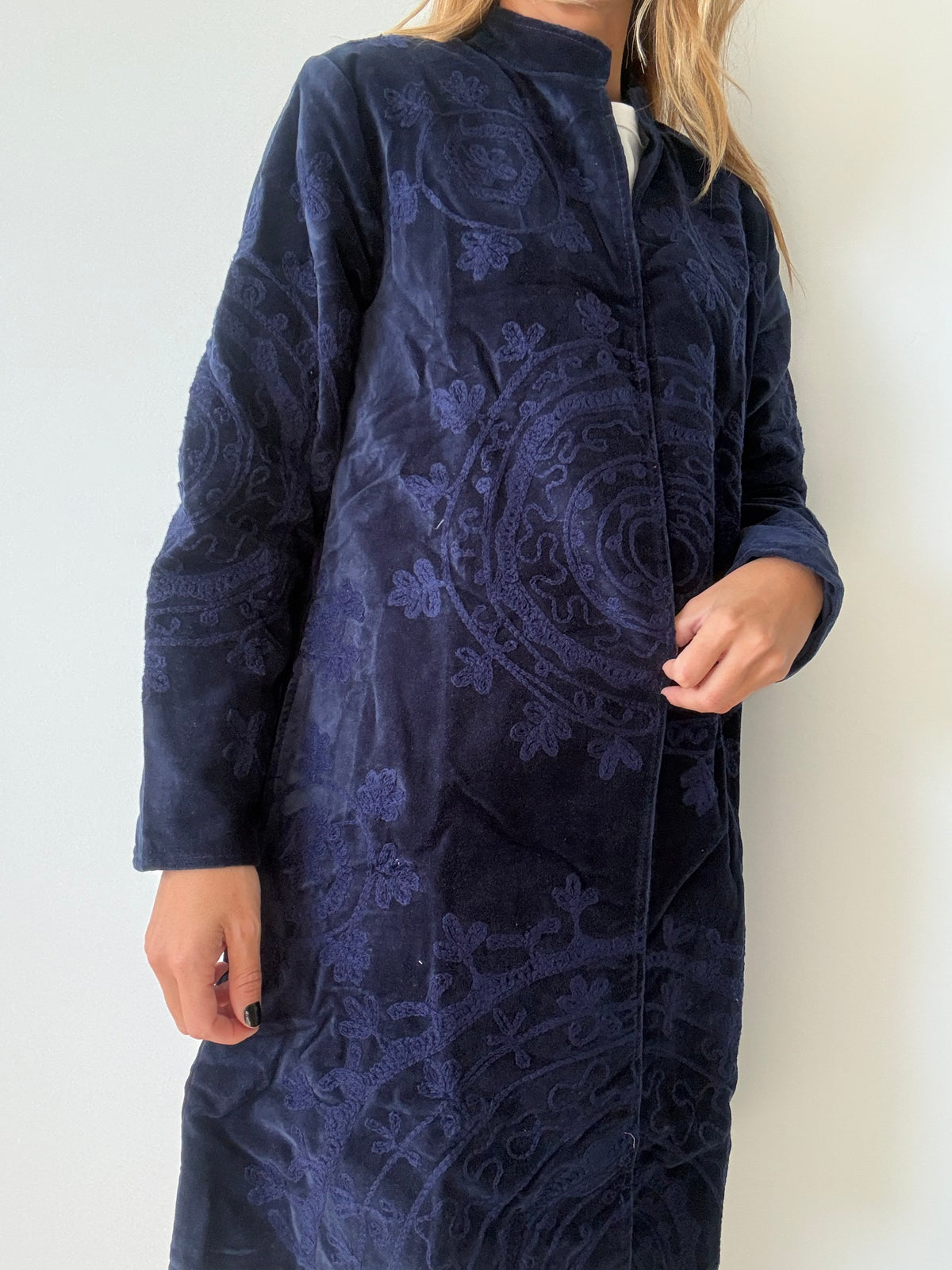 CHAQUETA BEIRUT LARGO MARINO