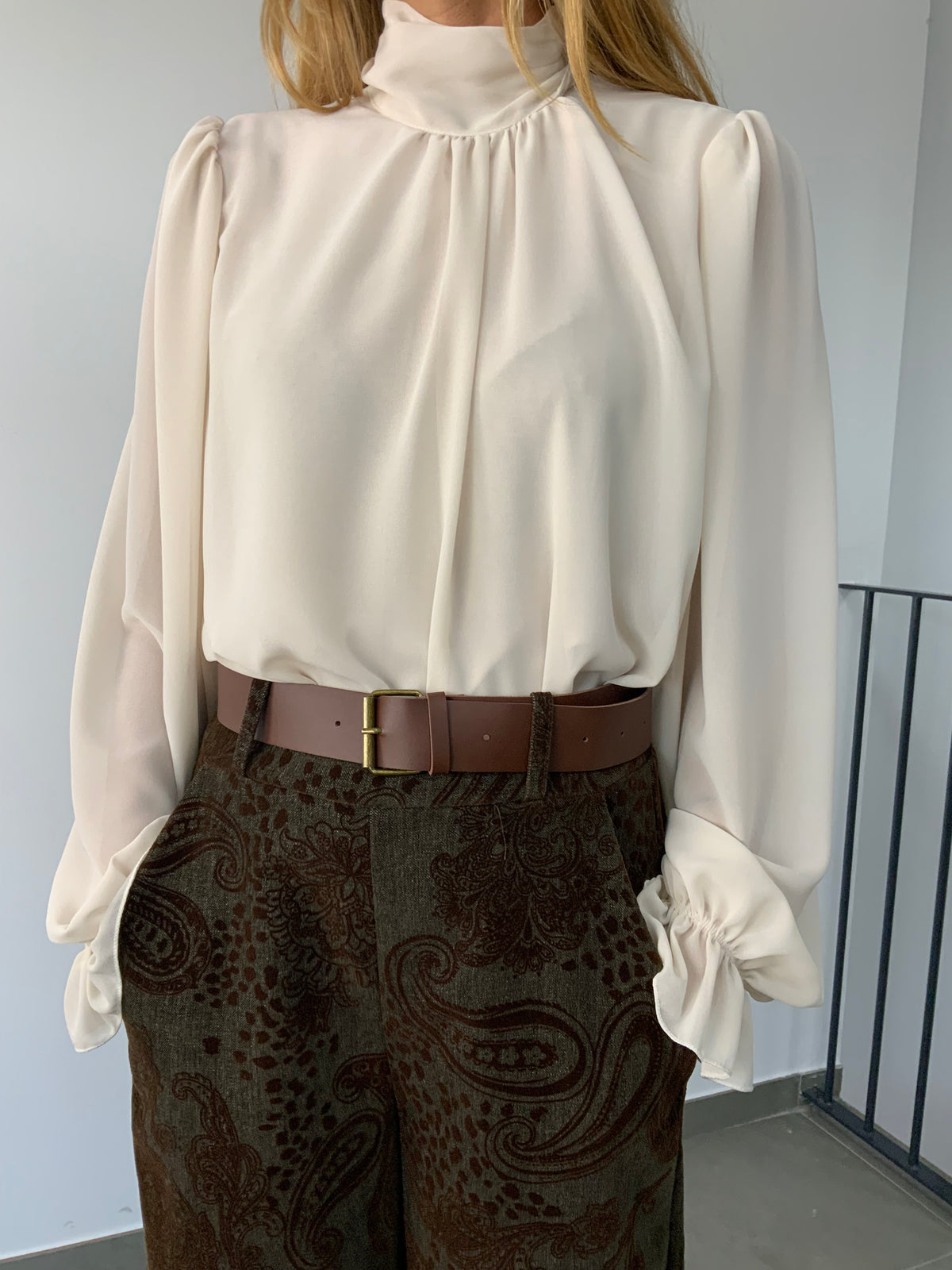 BLUSA ZOE MARFIL
