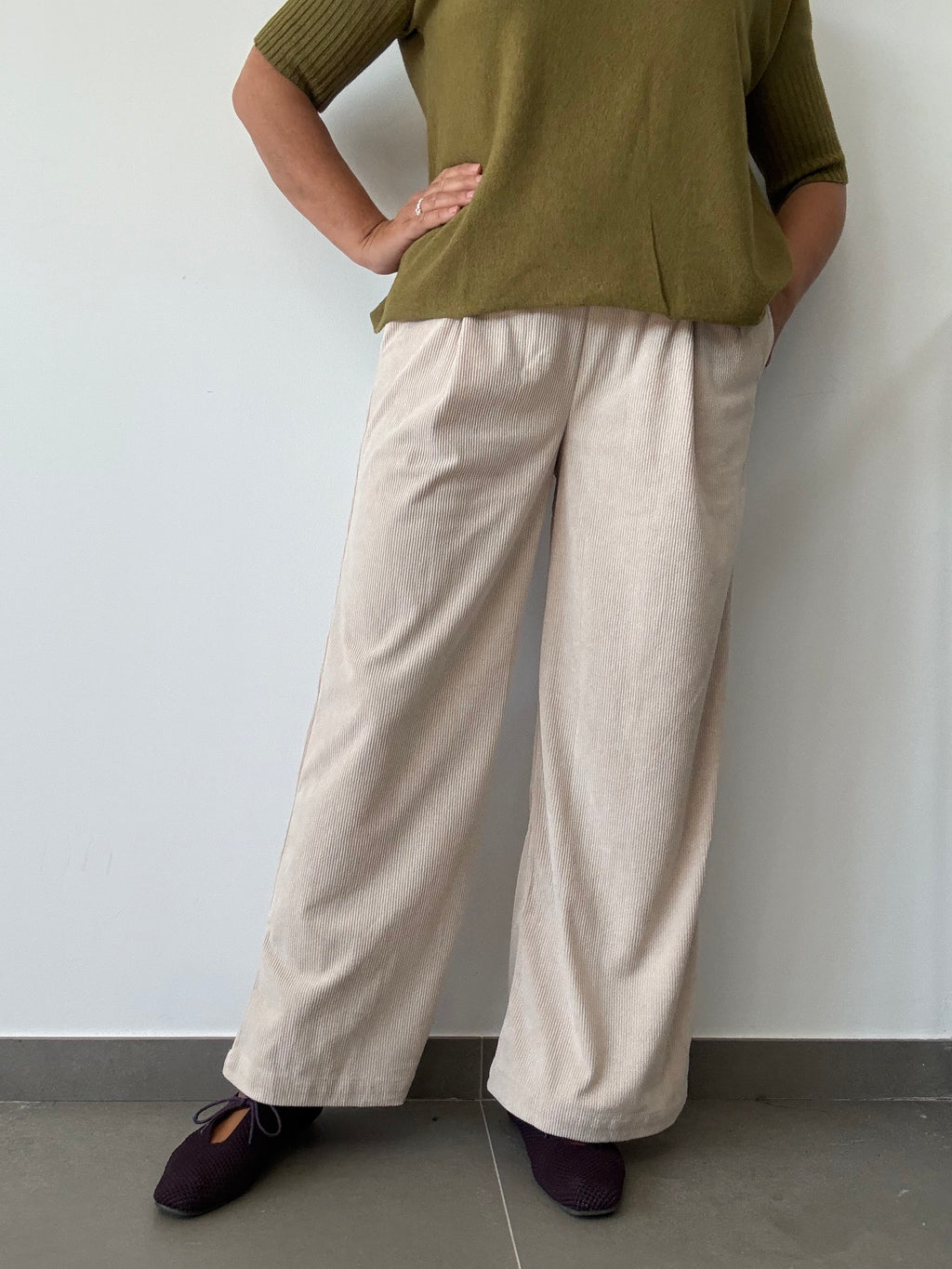 PANTALÓN MIKONO MARFIL
