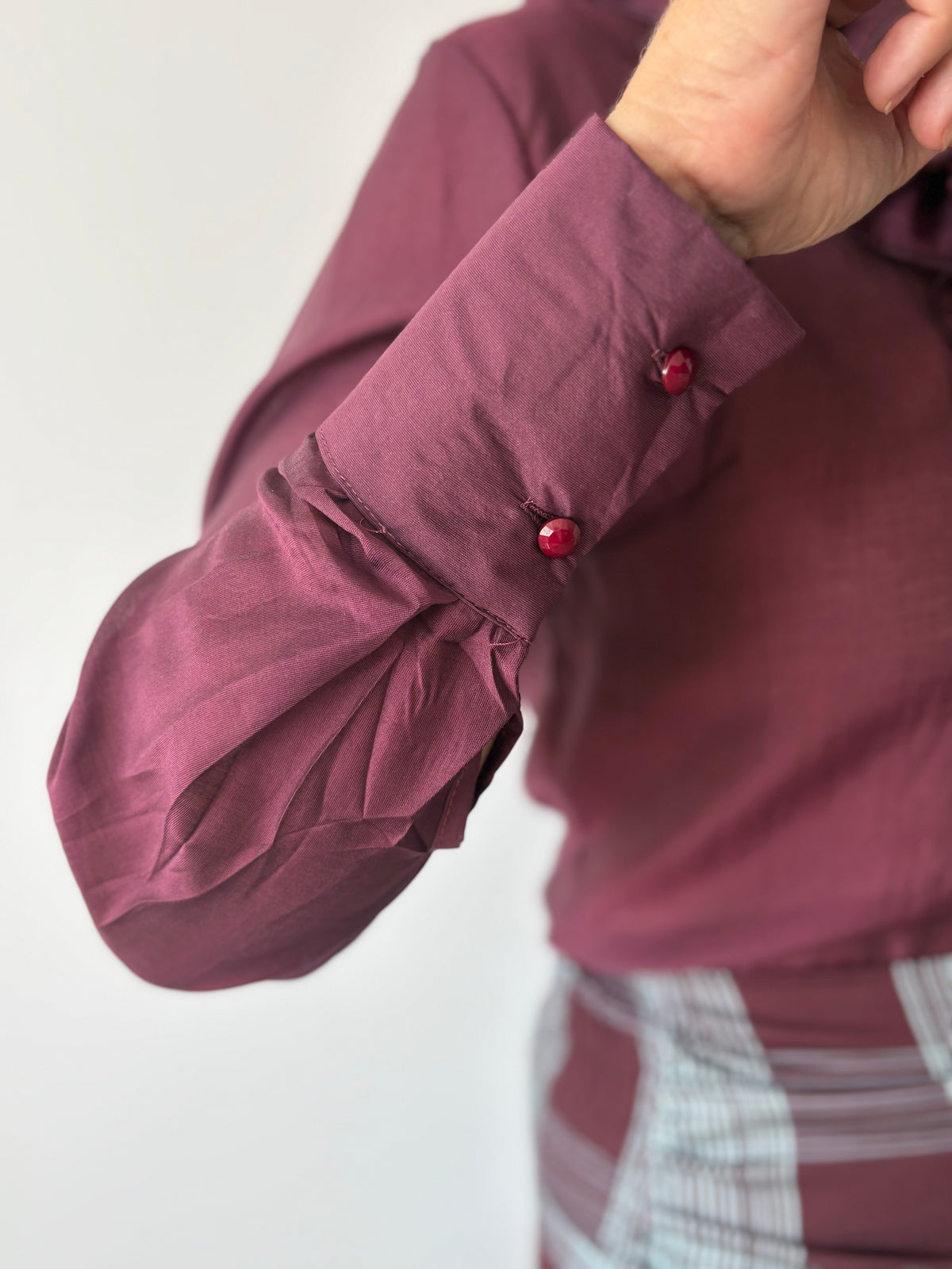 CAMISA ARRECIFE BURDEOS