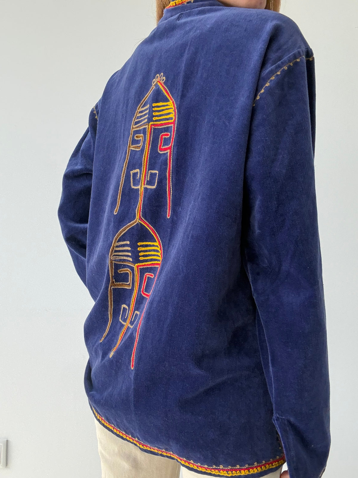 CHAQUETA ZAR AZUL