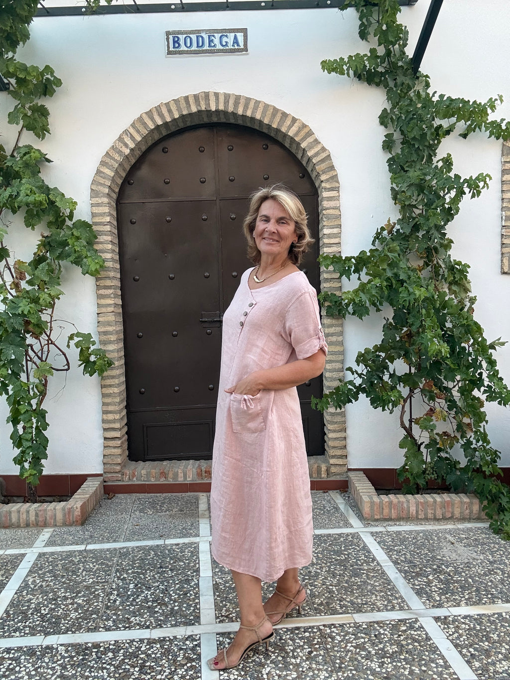 VESTIDO CONIL ROSA