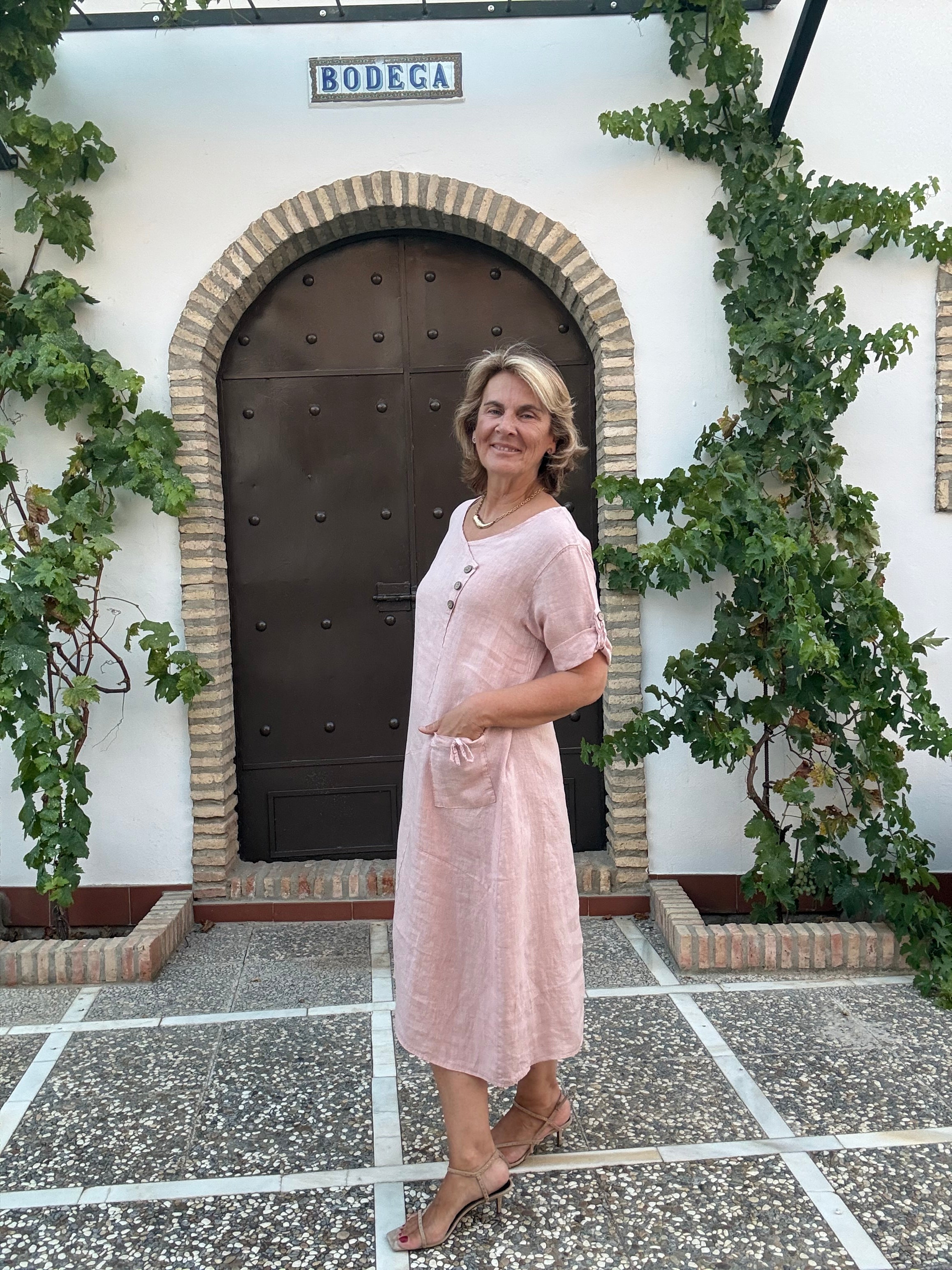 VESTIDO CONIL ROSA