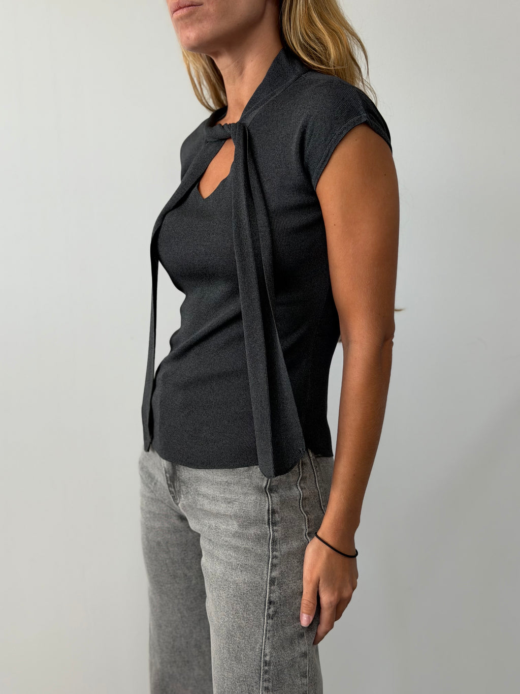 JERSEY NERO GRIS
