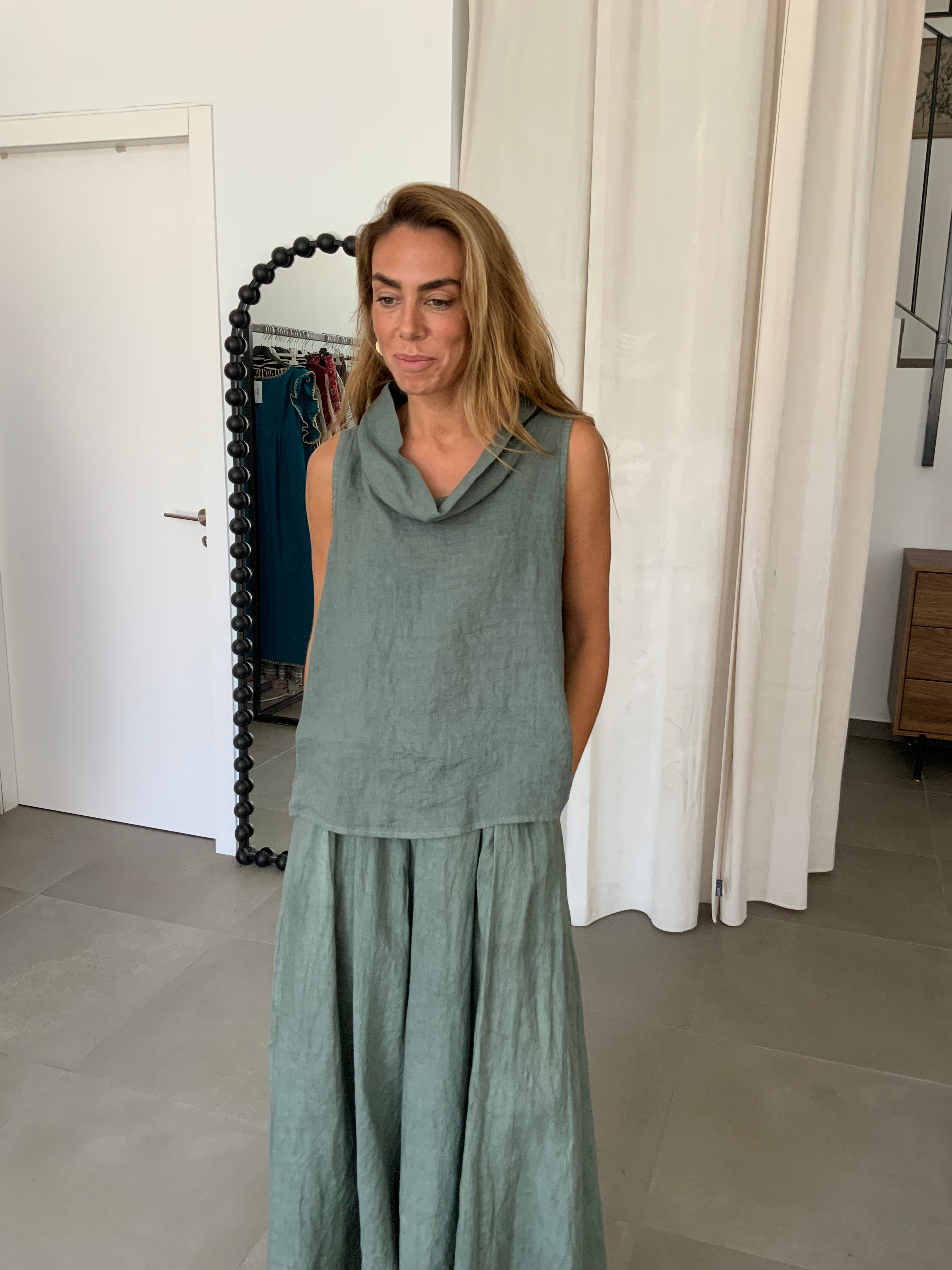BLUSA ROXANA KAKI