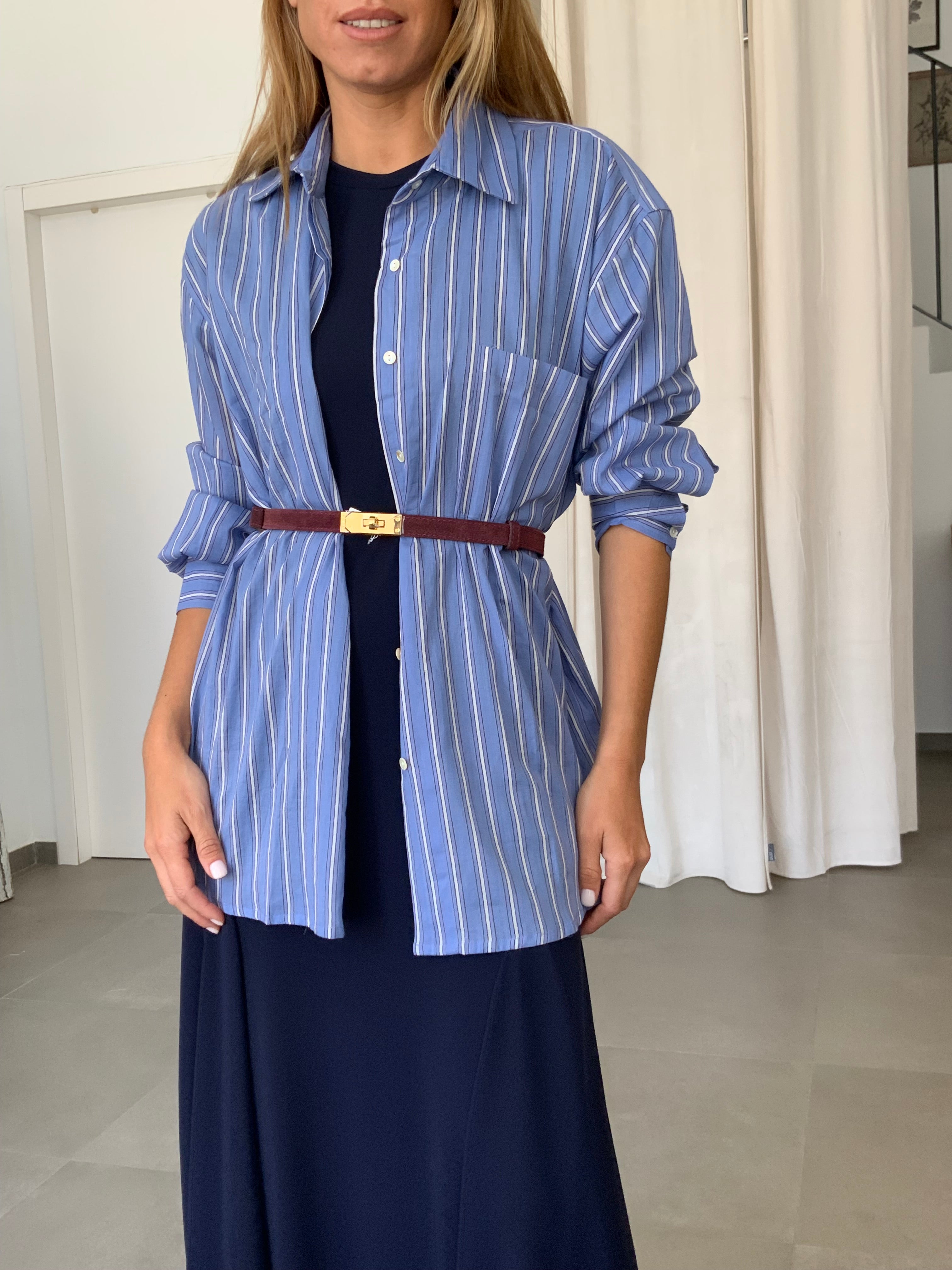CAMISA HELGA AZUL