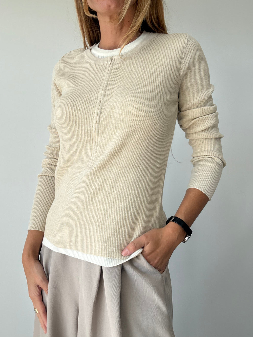 JERSEY ESTHER BEIGE