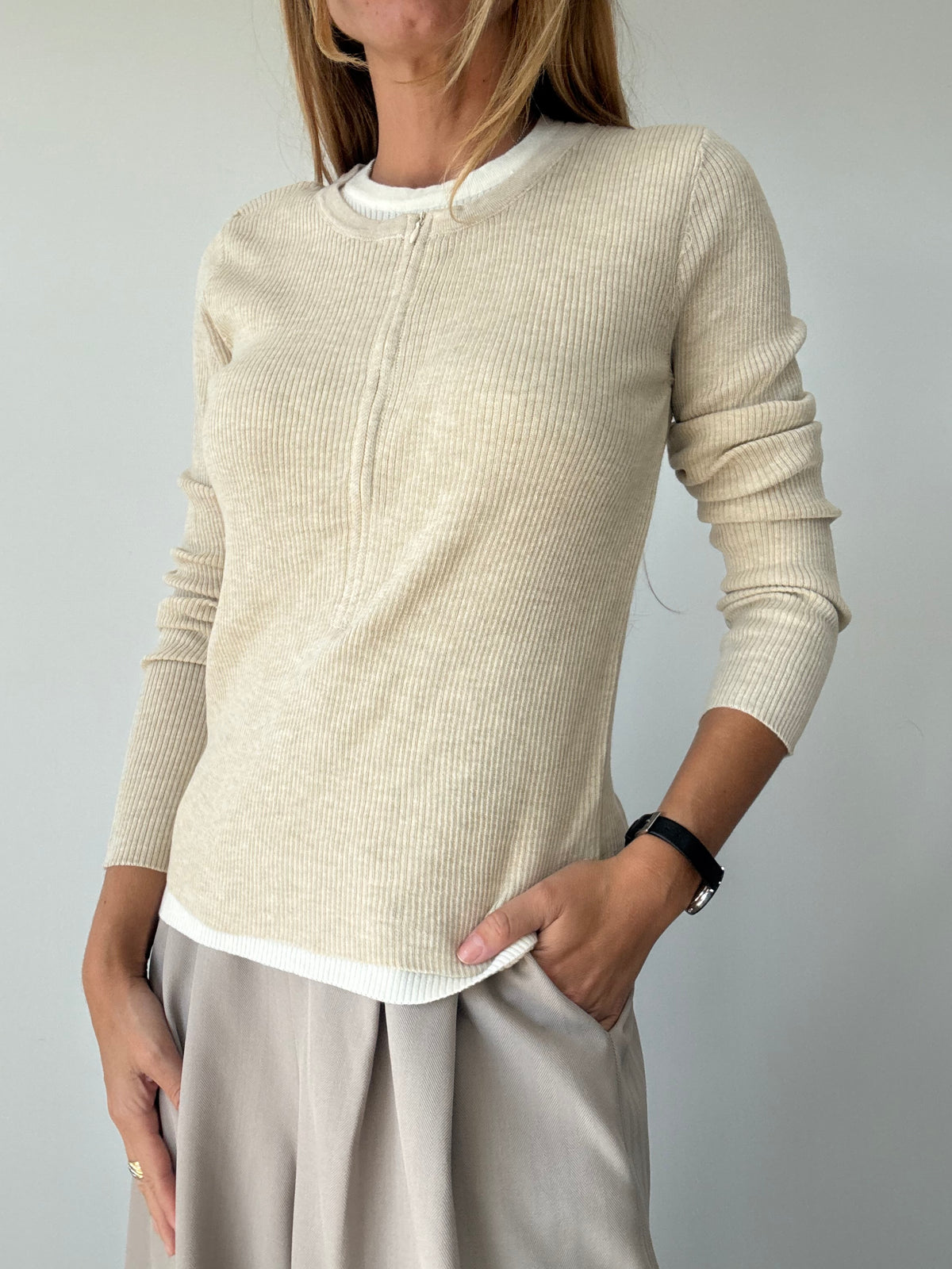 JERSEY ESTHER BEIGE