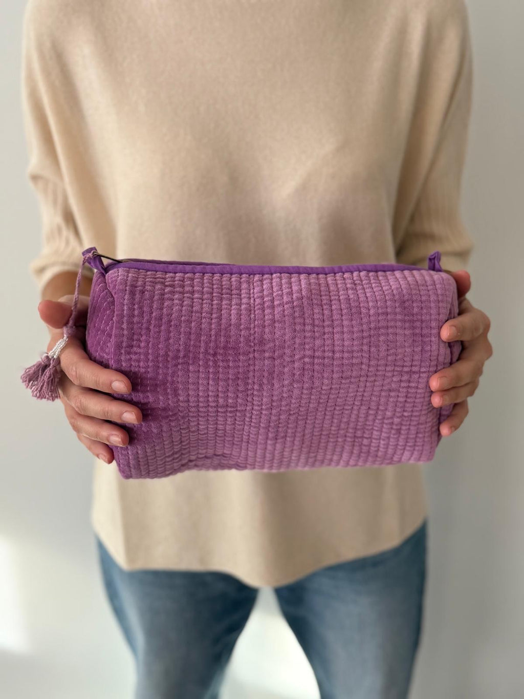 BOLSA BARÉIN GRANDE MALVA