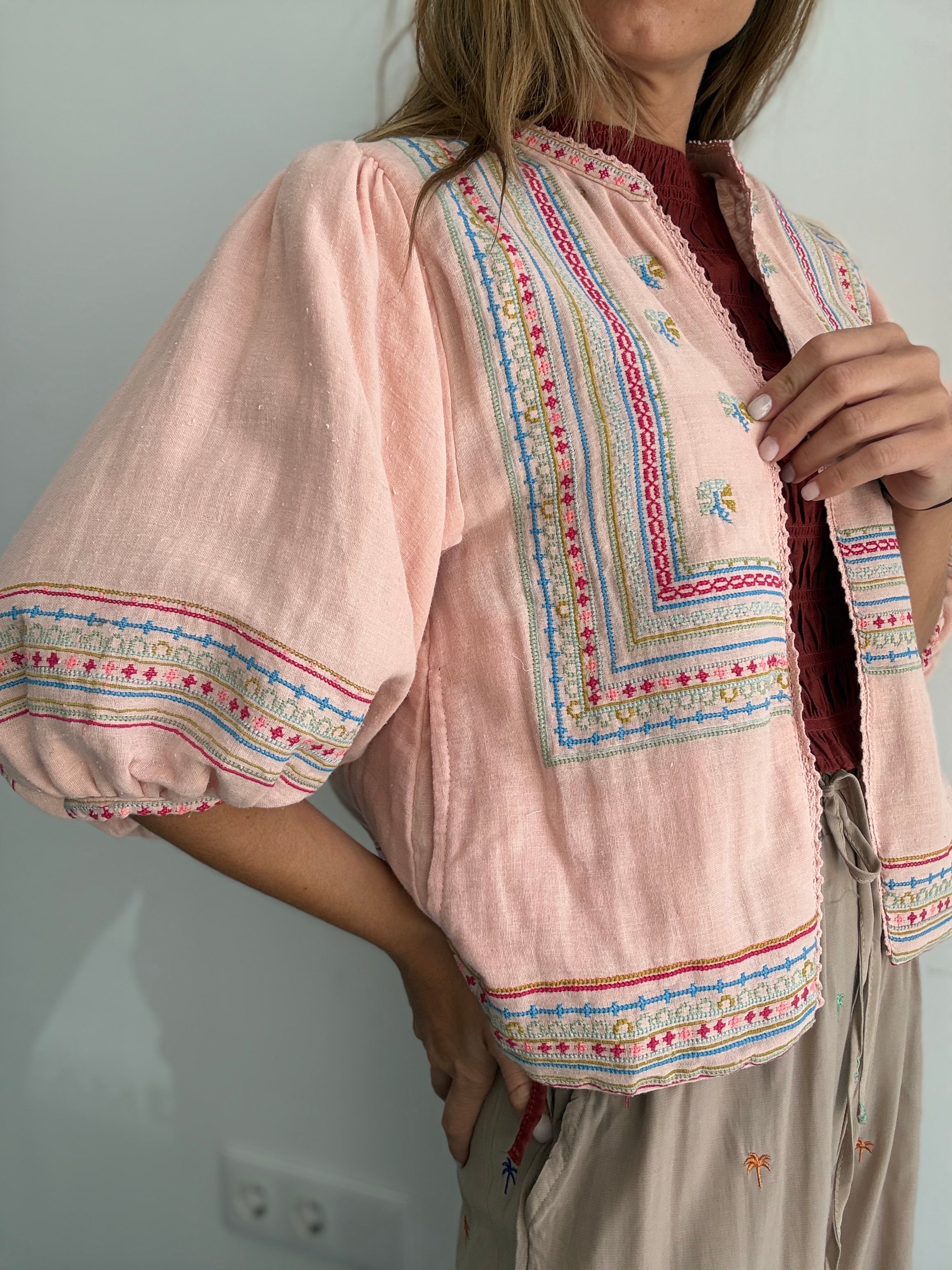 CHAQUETA ONI ROSA