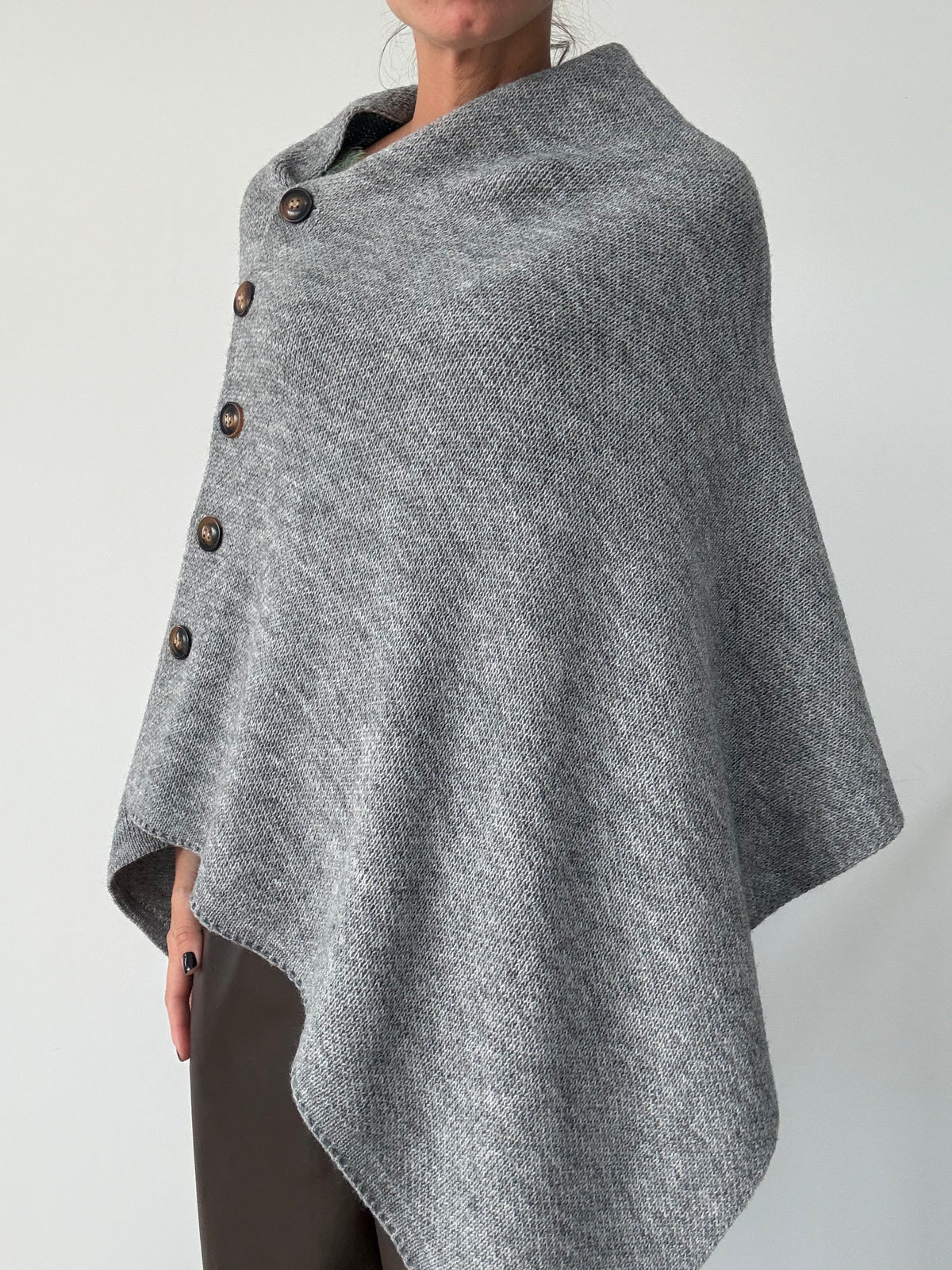 PONCHO ULA GRIS