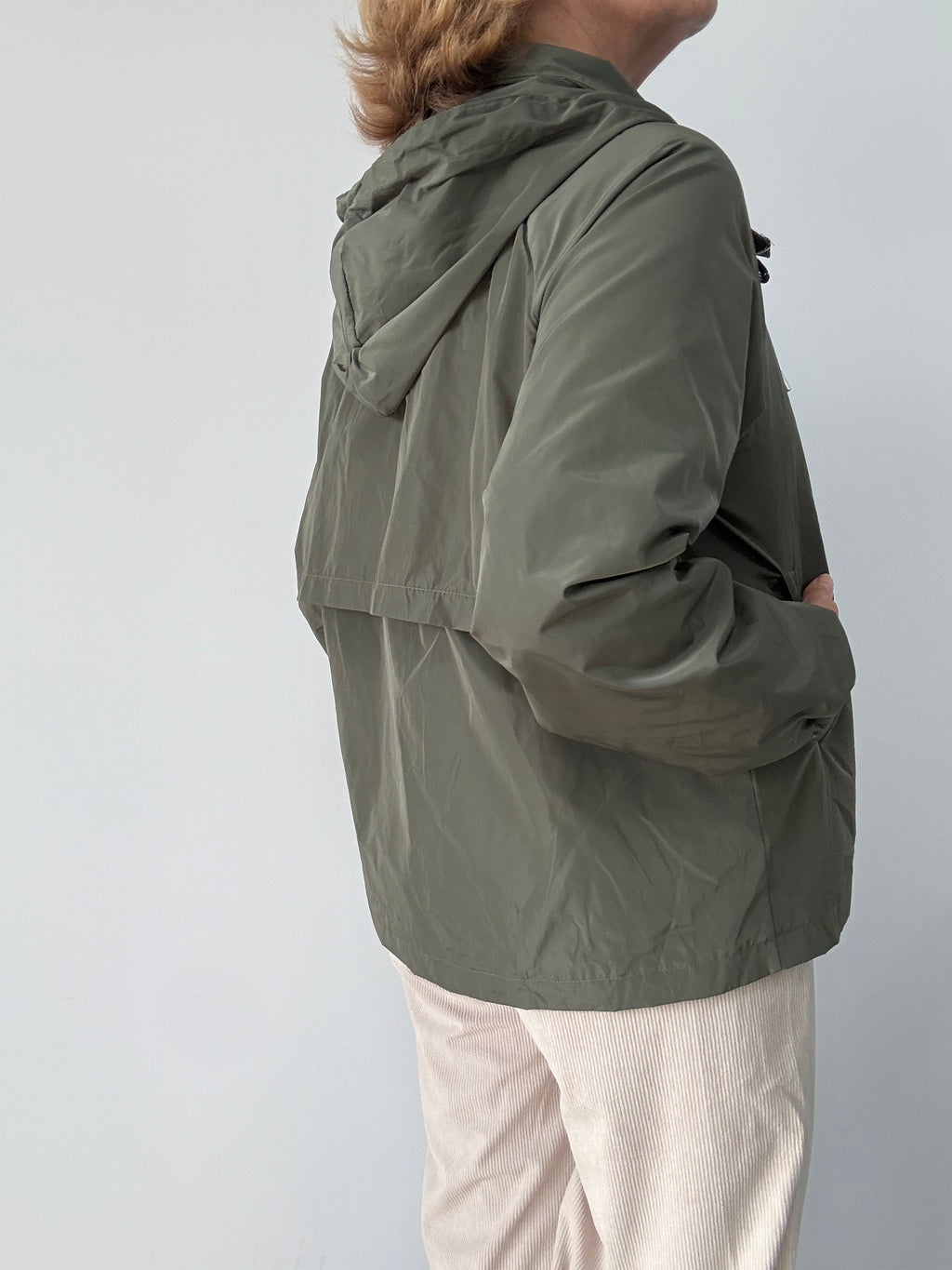 PARKA VIENTO KAKI