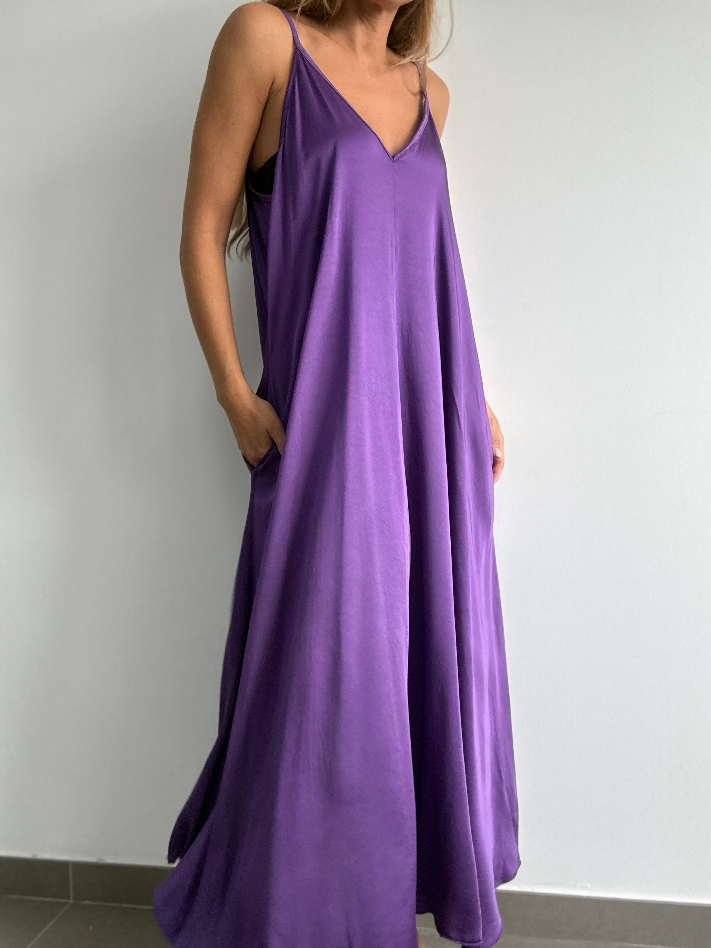 VESTIDO CELIA MORADO