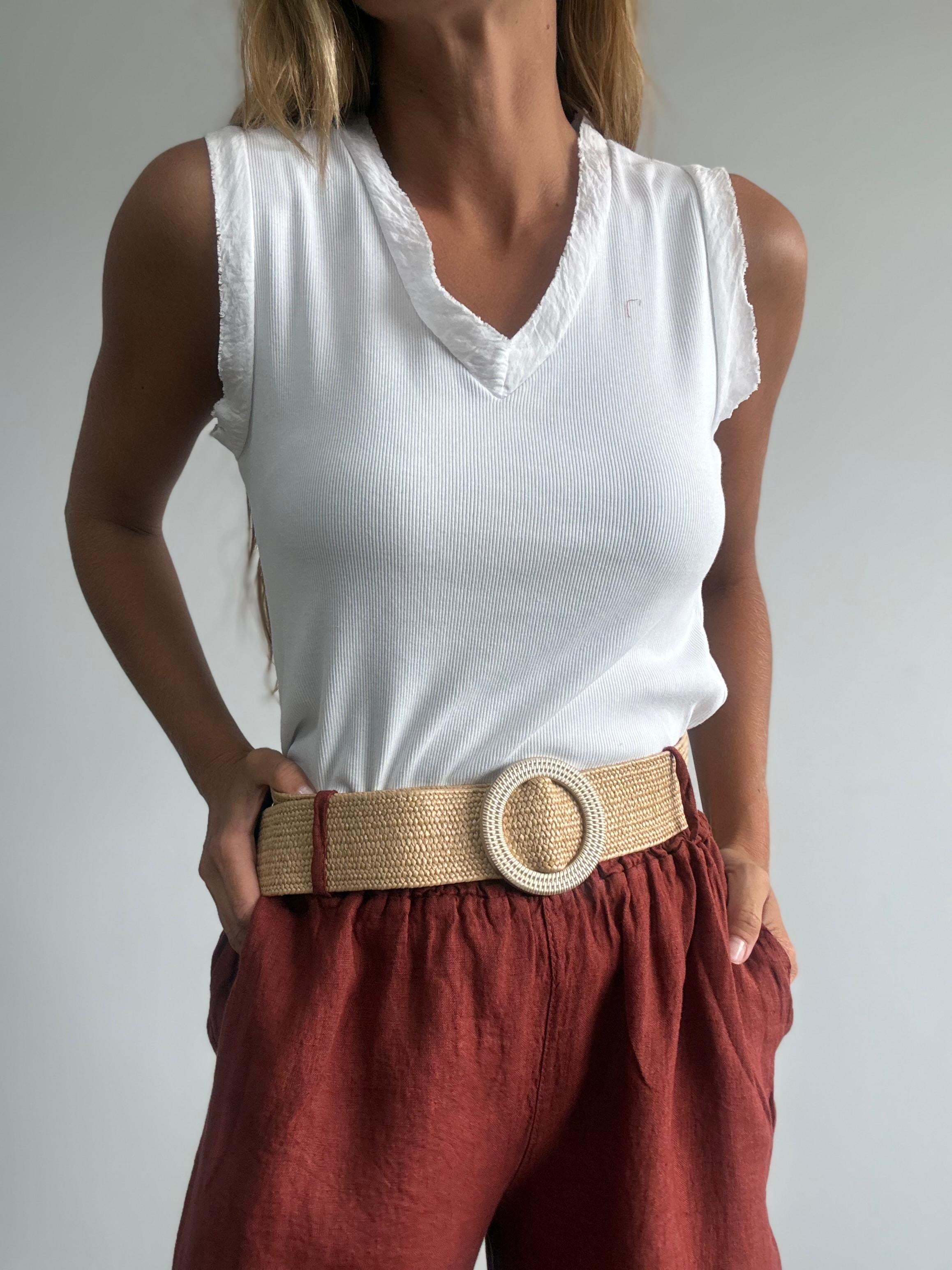CAMISETA SISA BLANCA