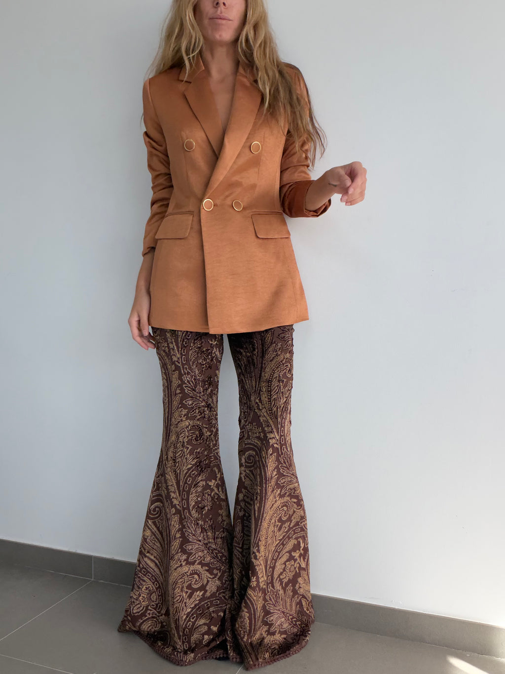 PANTALON RETRO MARRON