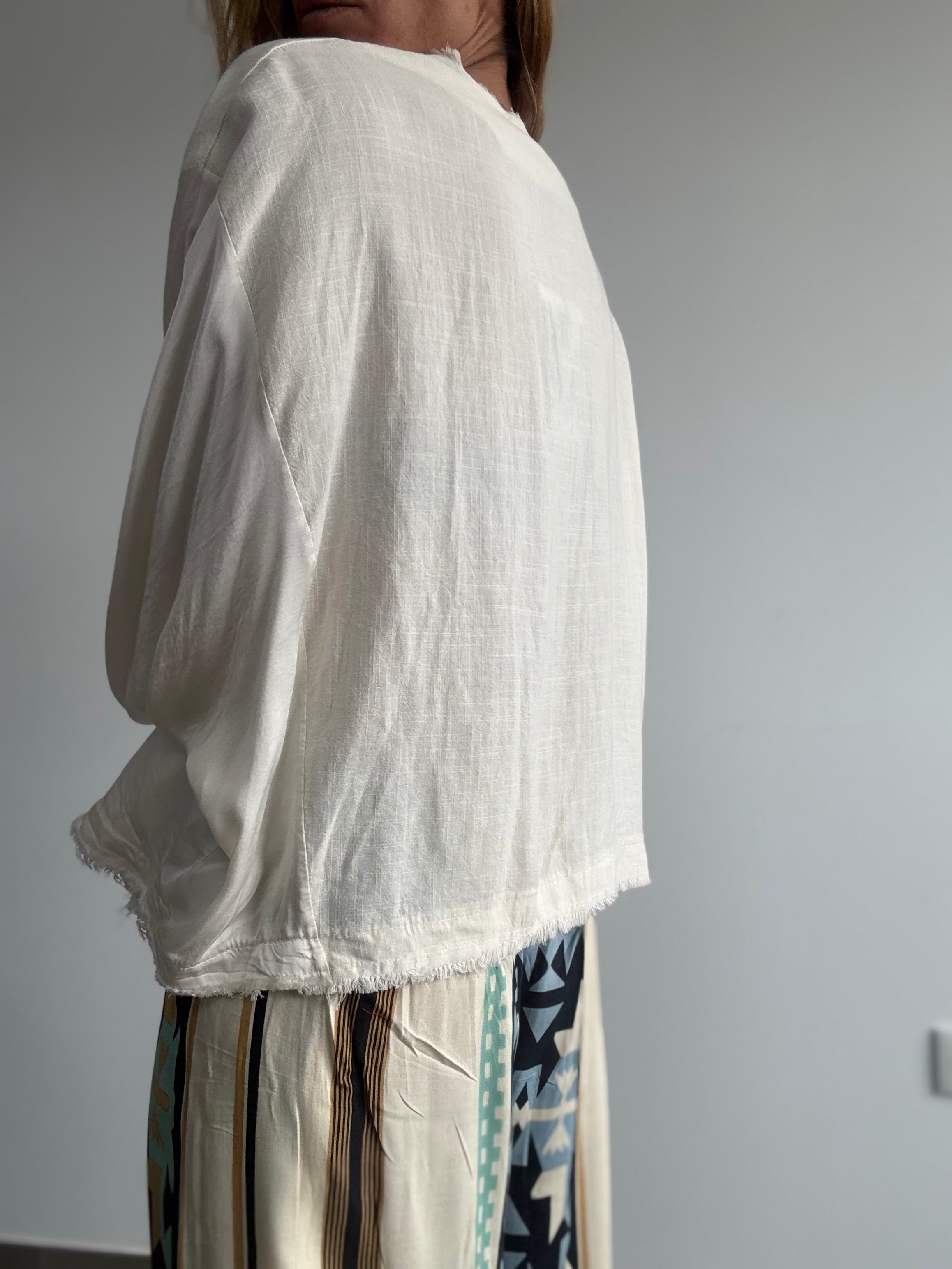 CHAQUETA CLARA MARFIL