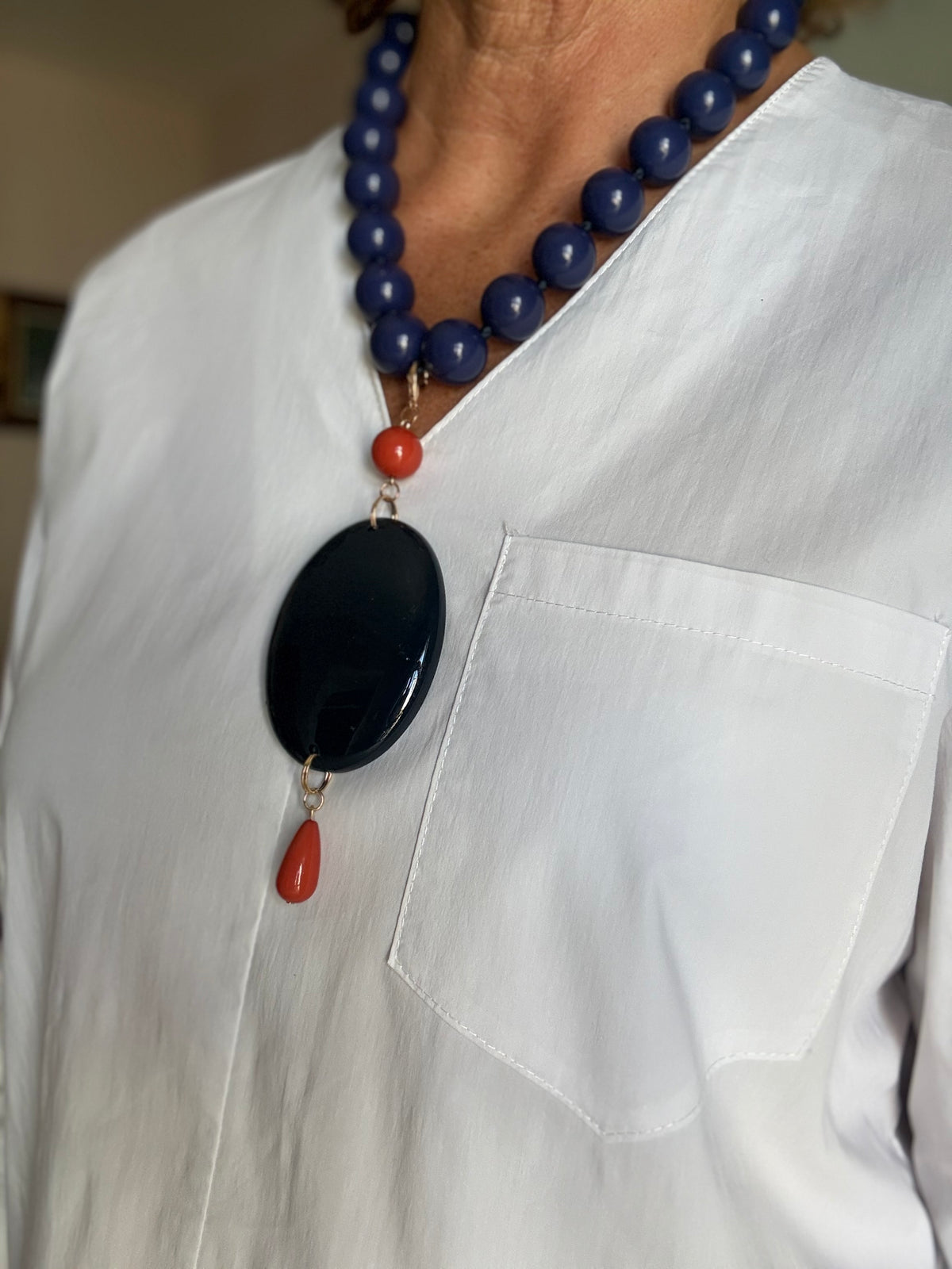 COLLAR VEGA  AZUL