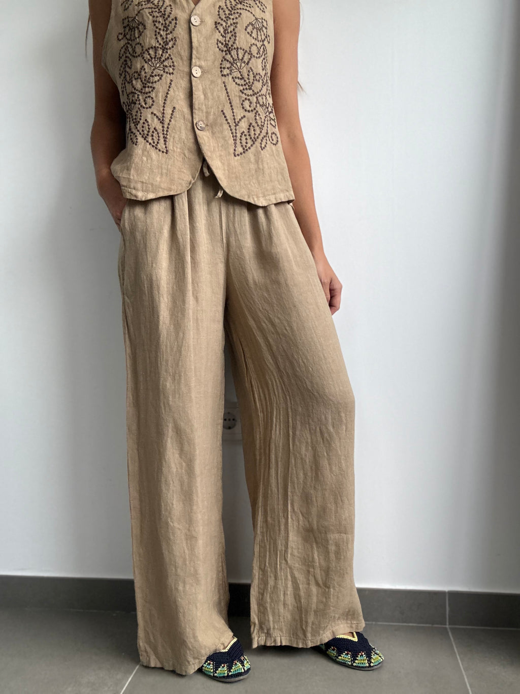 PANTALÓN CRISTEL BEIGE