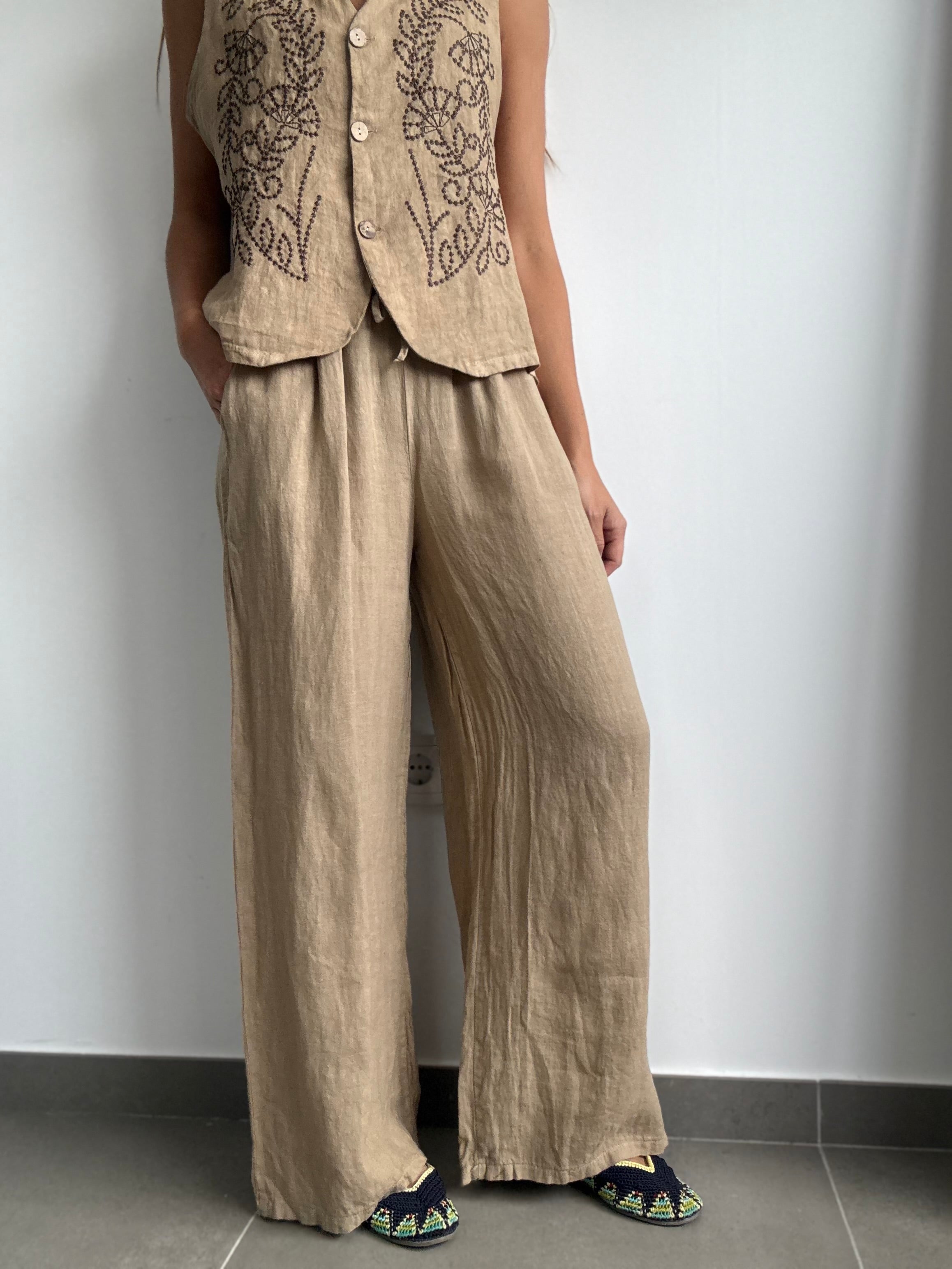 PANTALÓN CRISTEL BEIGE