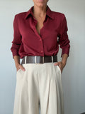 CAMISA VITORIA BURDEOS