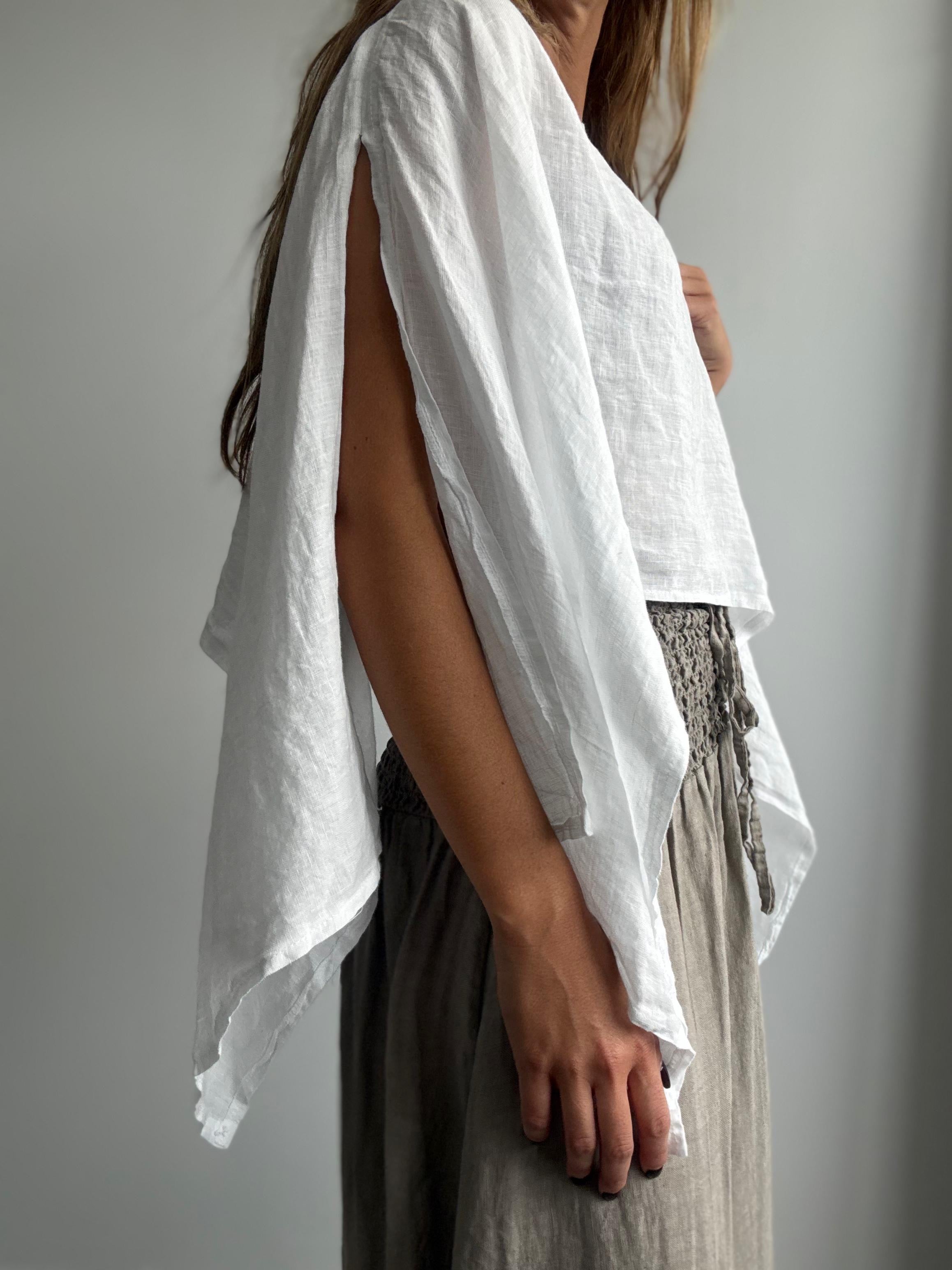 PONCHO QAMAR BLANCO