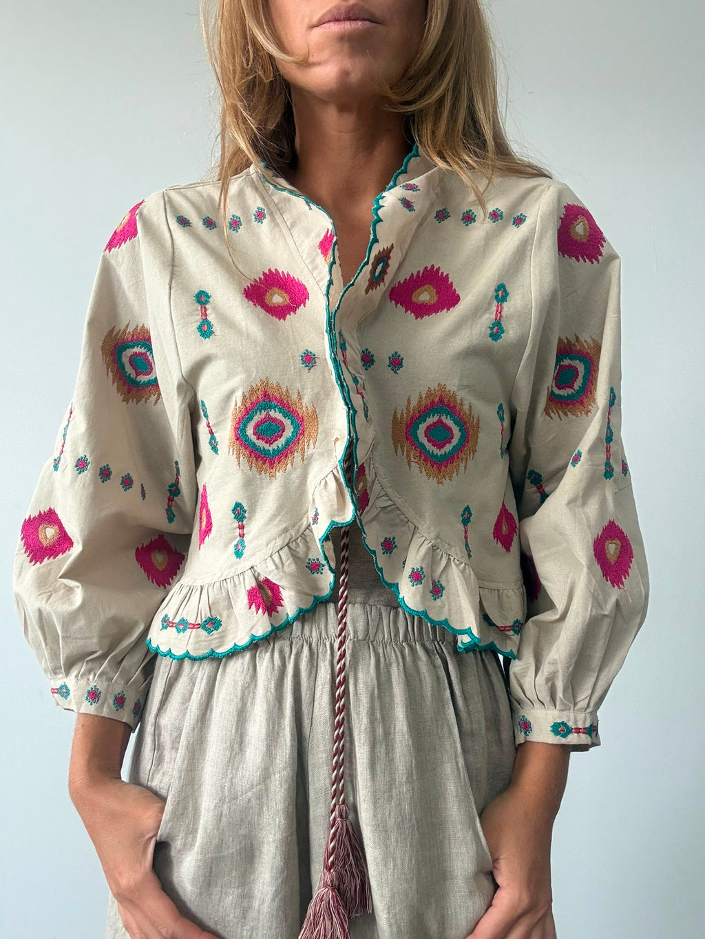 CHAQUETA RUBY BEIGE