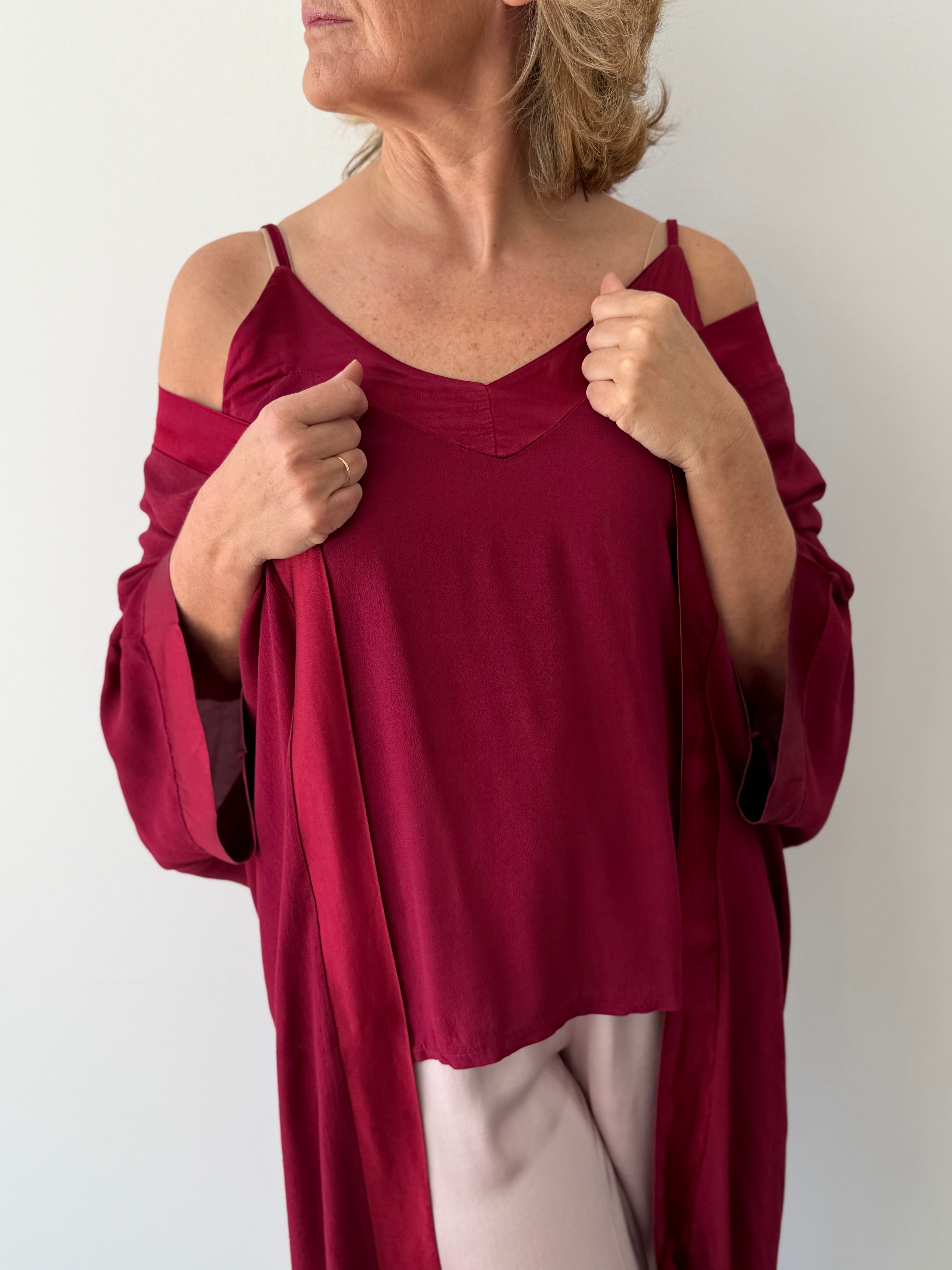 LENCERO OPAL BURDEOS