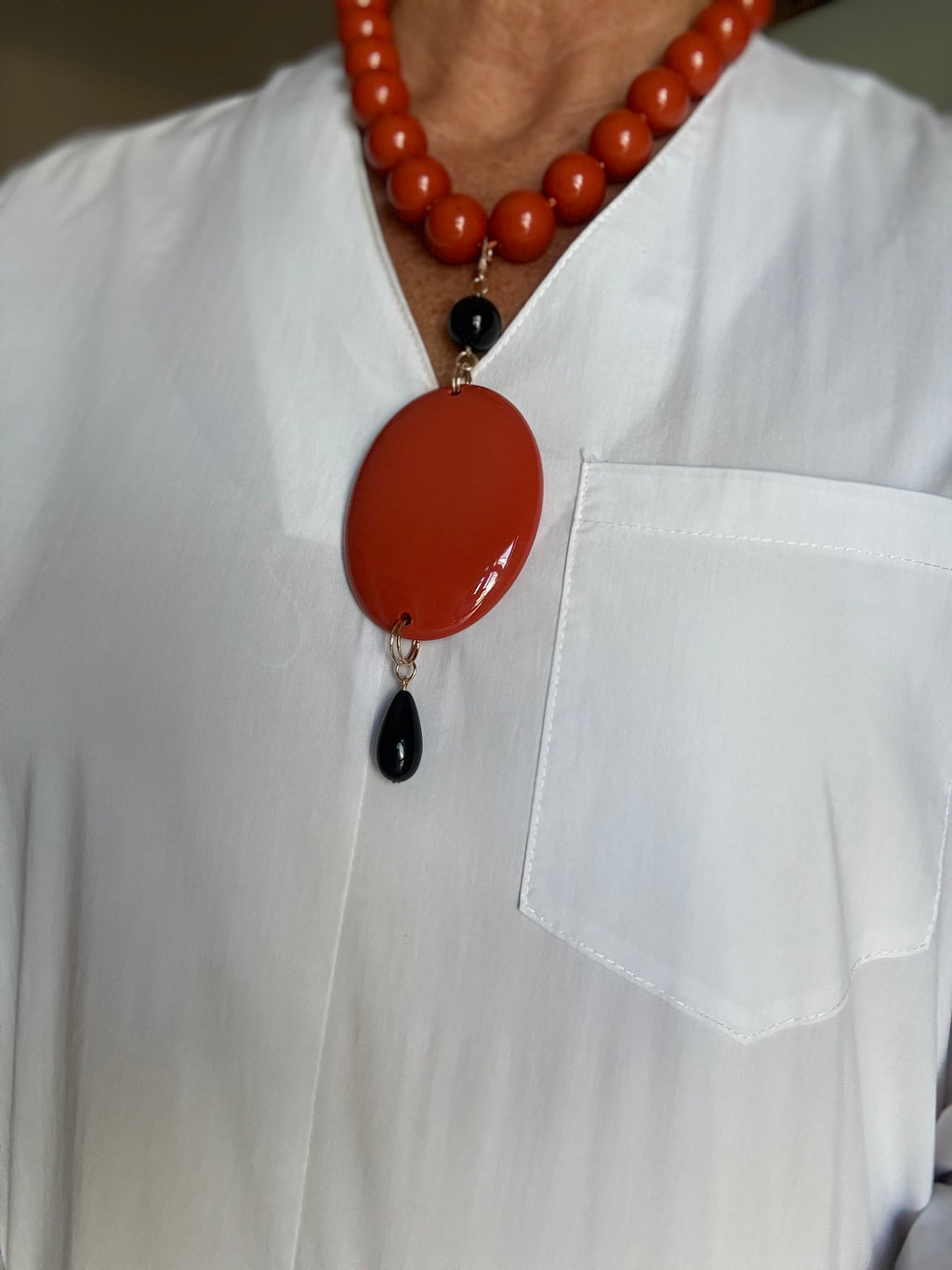 COLLAR VEGA  CORAL