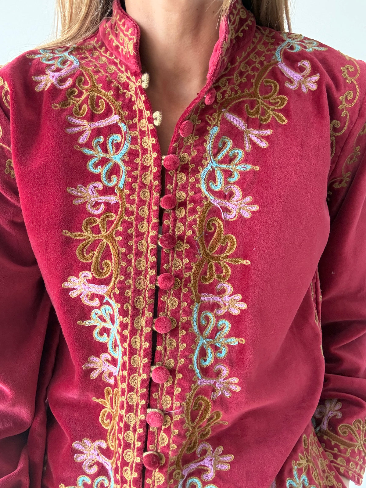 CHAQUETA ABEDE ROJO