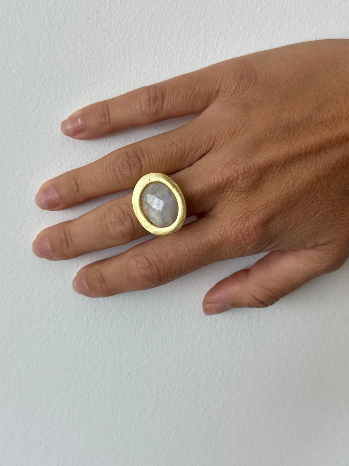 ANILLO PLOMADO BLANCO