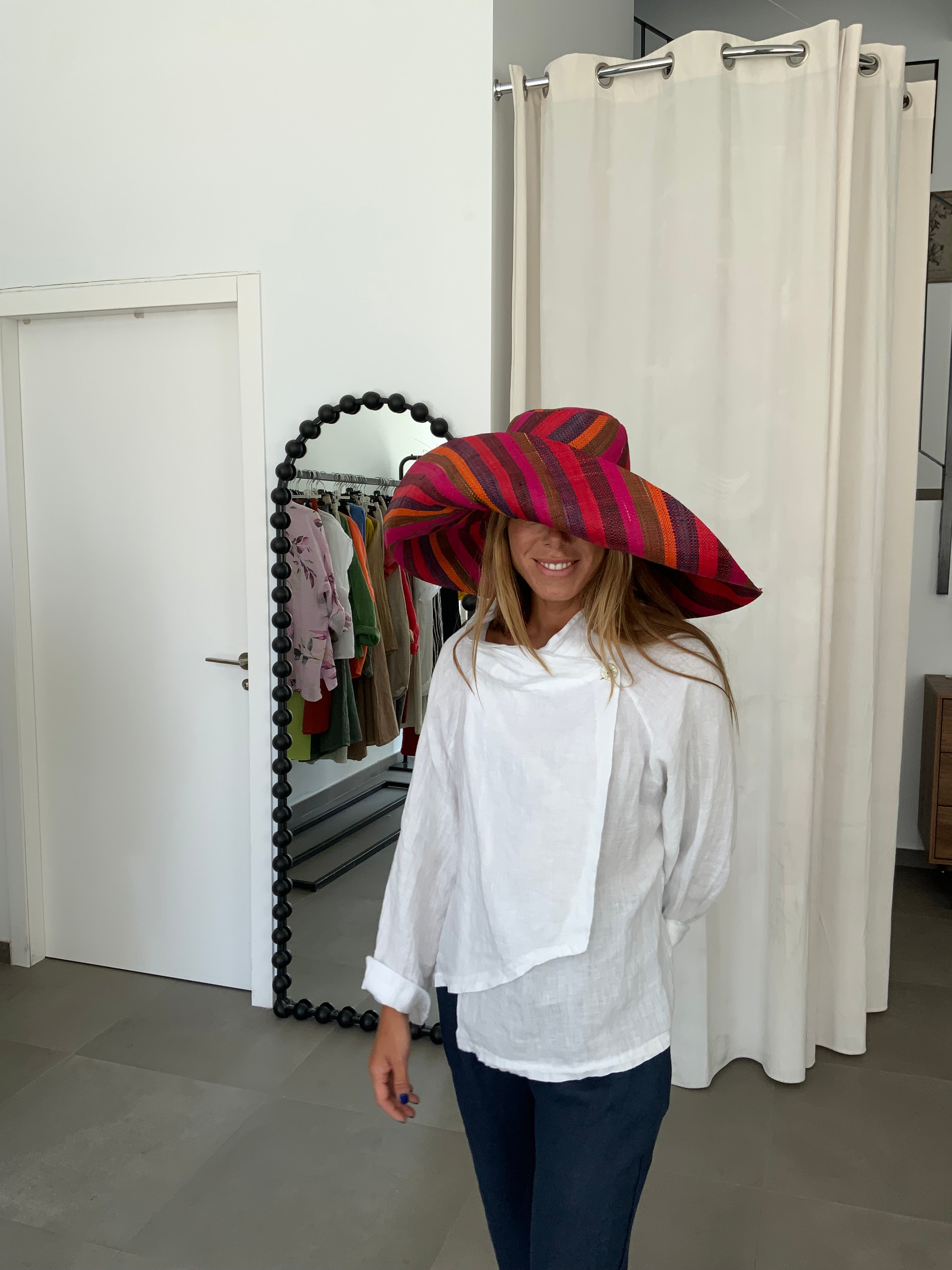 SOMBRERO RAFIA COLORES 11