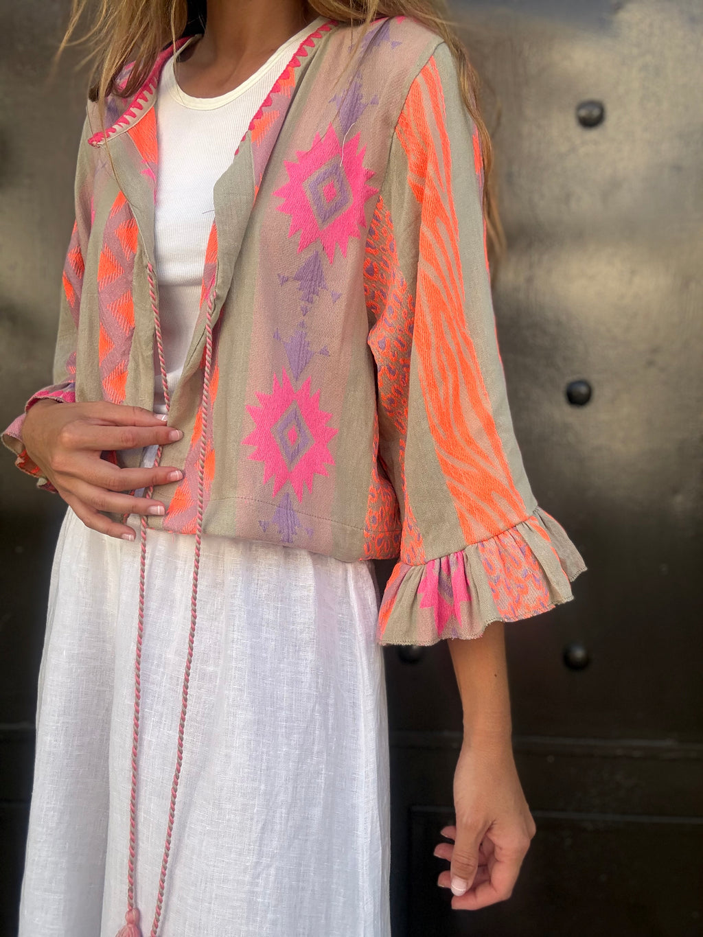 CHAQUETA BOLERO VOLANTE 1