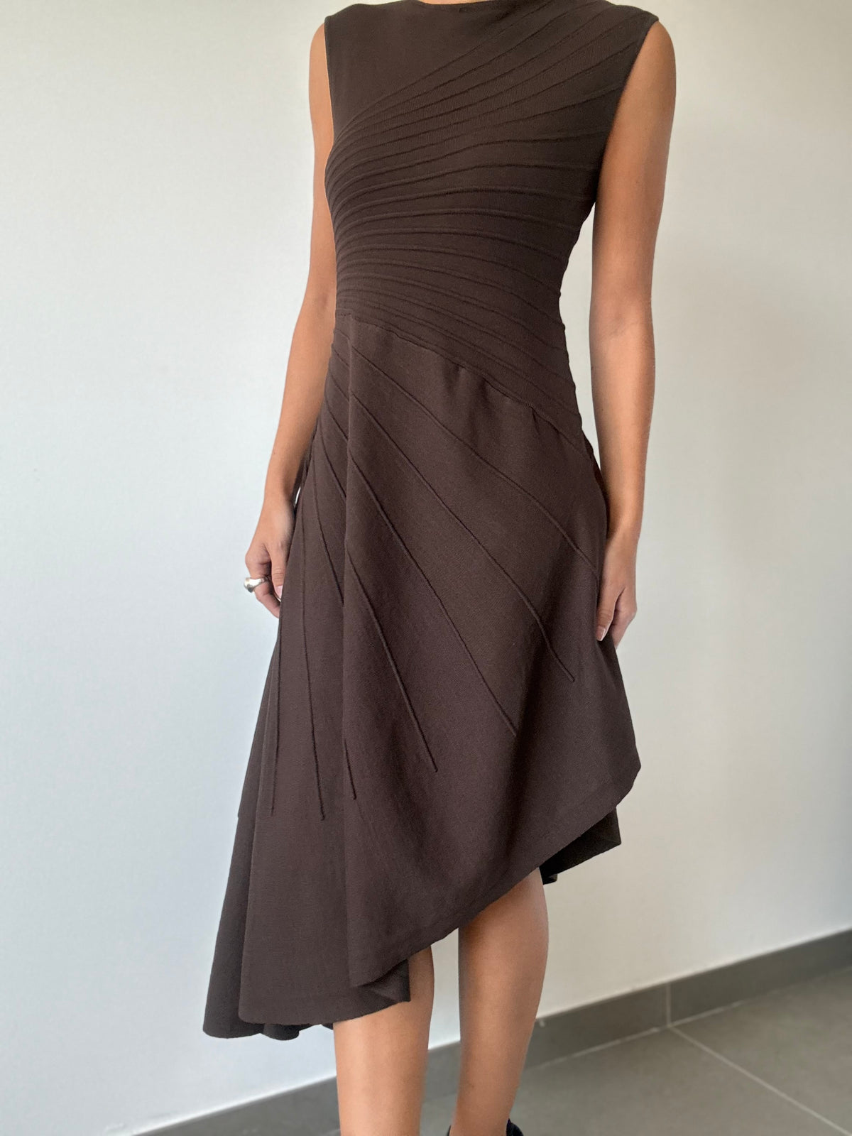 VESTIDO ALENA CHOCOLATE