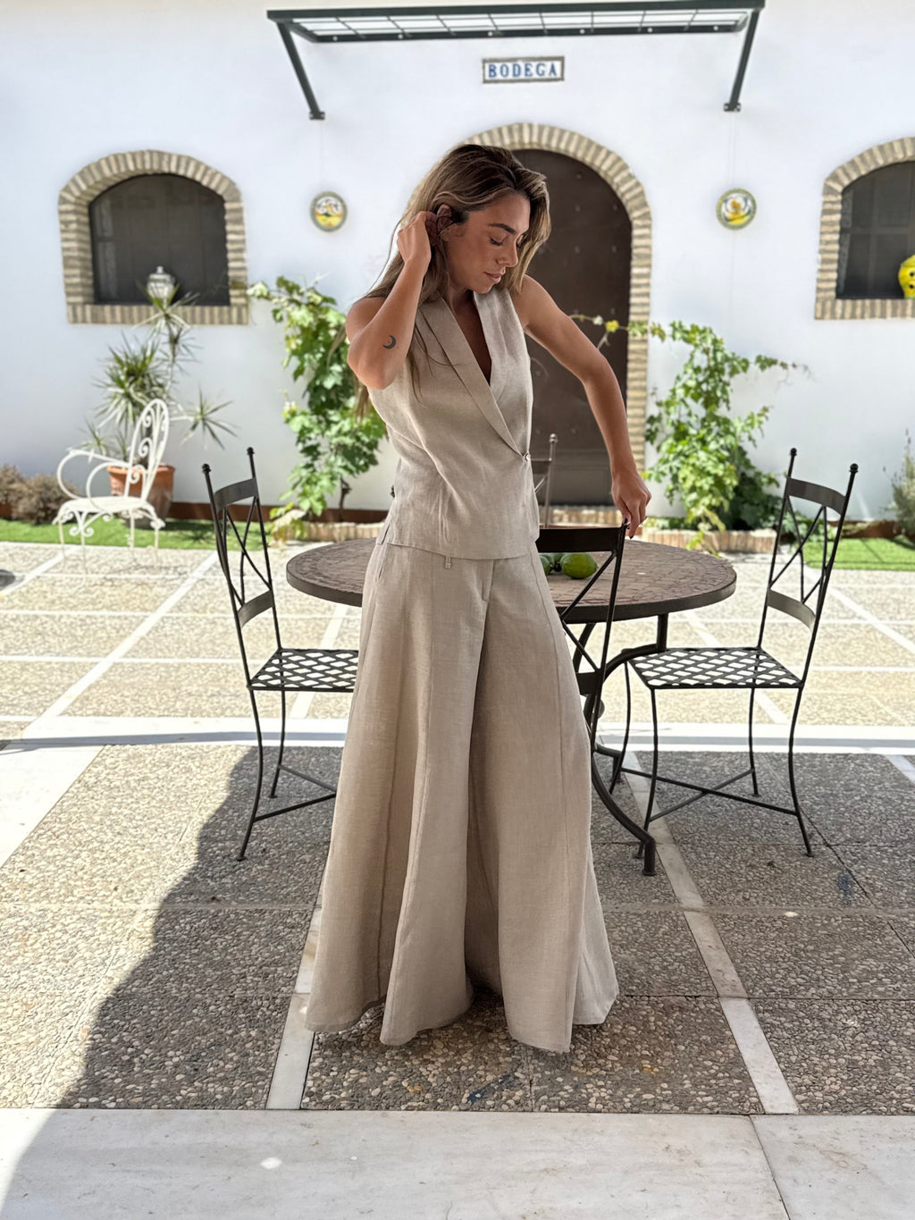 CHALECO TIGLIA BEIGE