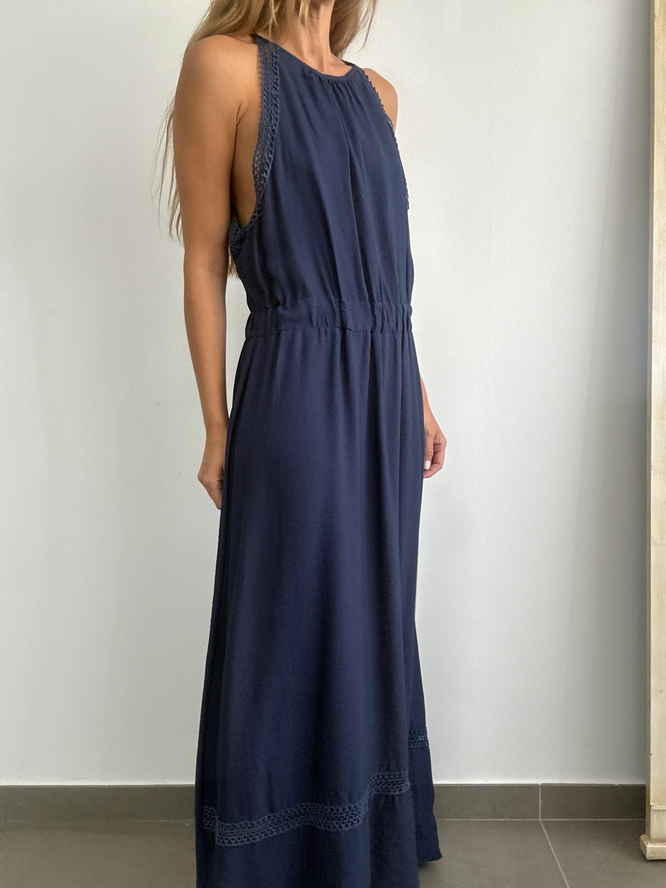 VESTIDO CENICIENTA MARINO