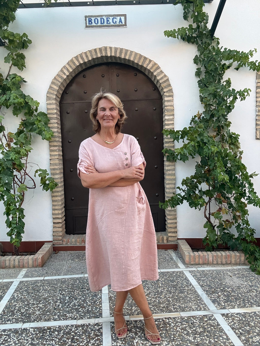 VESTIDO CONIL ROSA