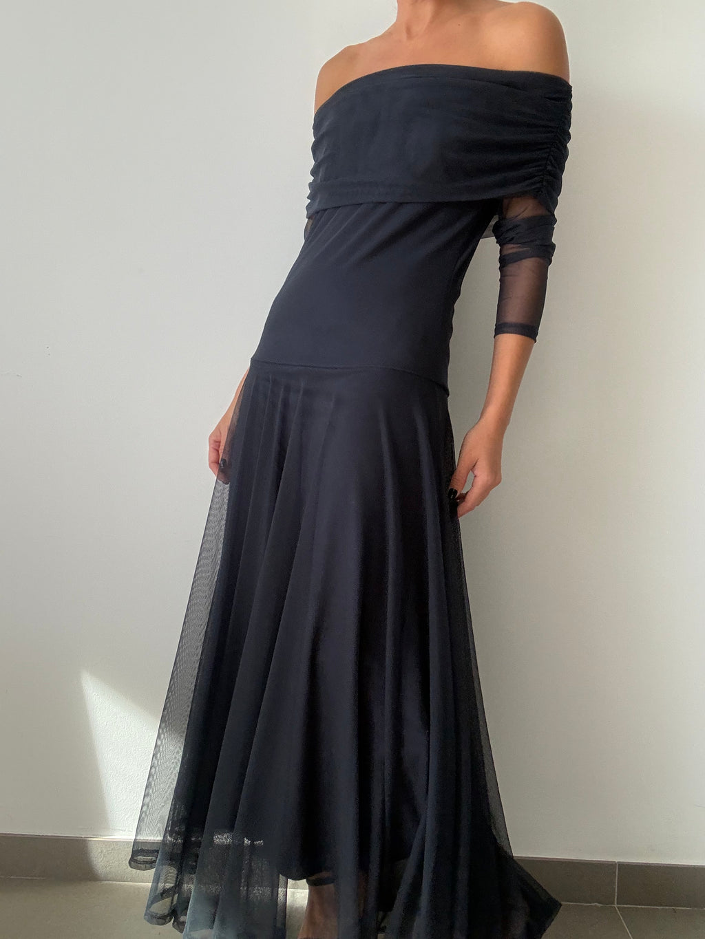 VESTIDO BALCÓN MARINO