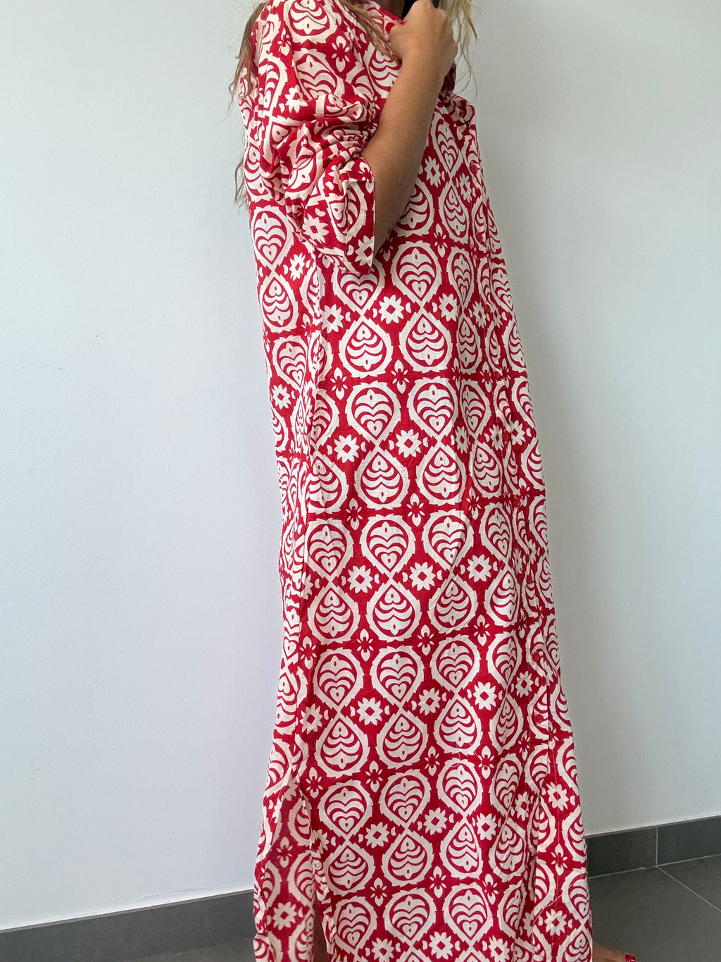 VESTIDO PEZ ROJO