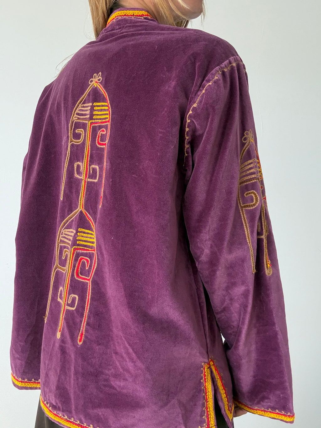 CHAQUETA ZAR MORADO