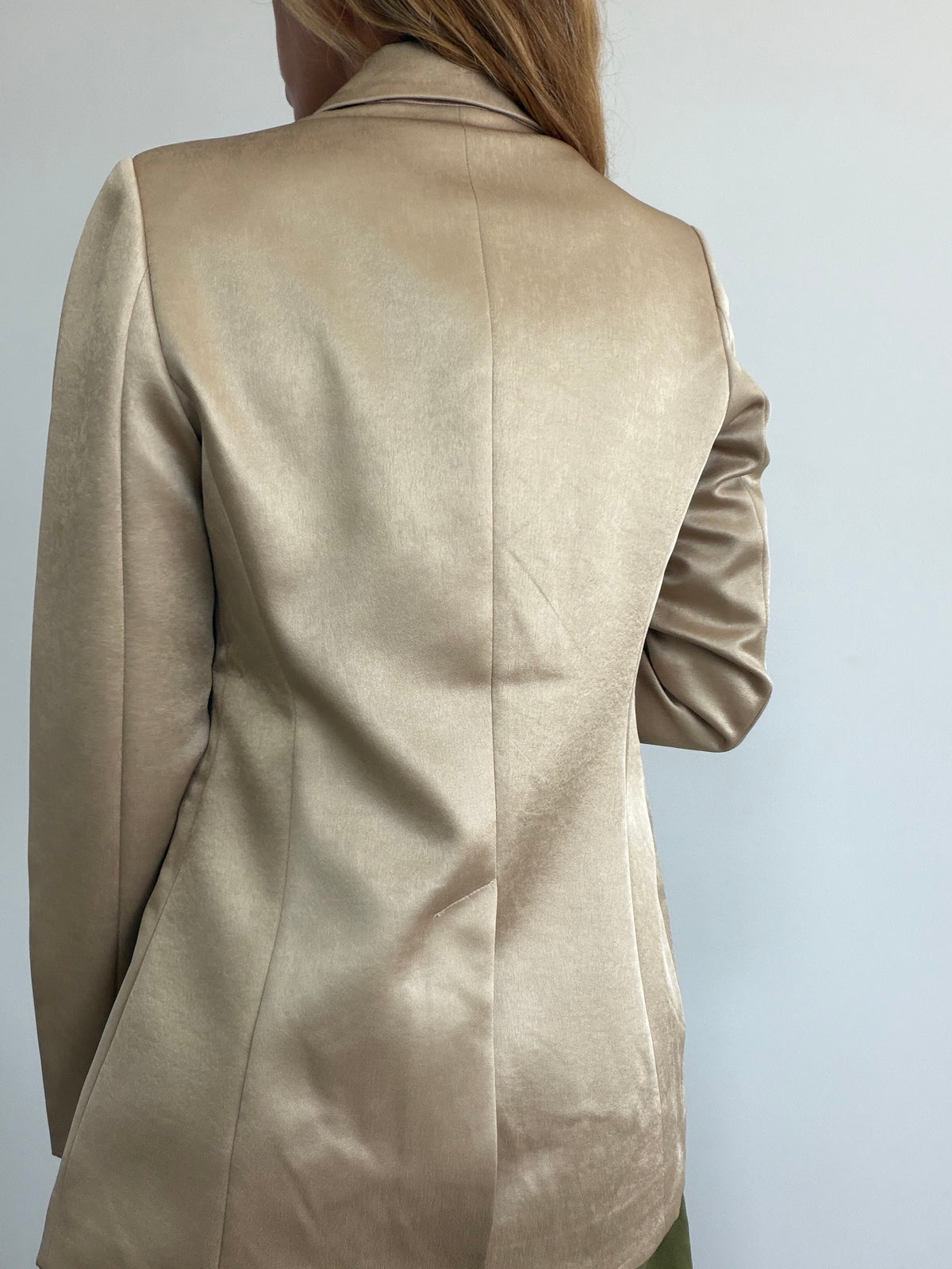 CHAQUETA LOJA CHAMPAGNE