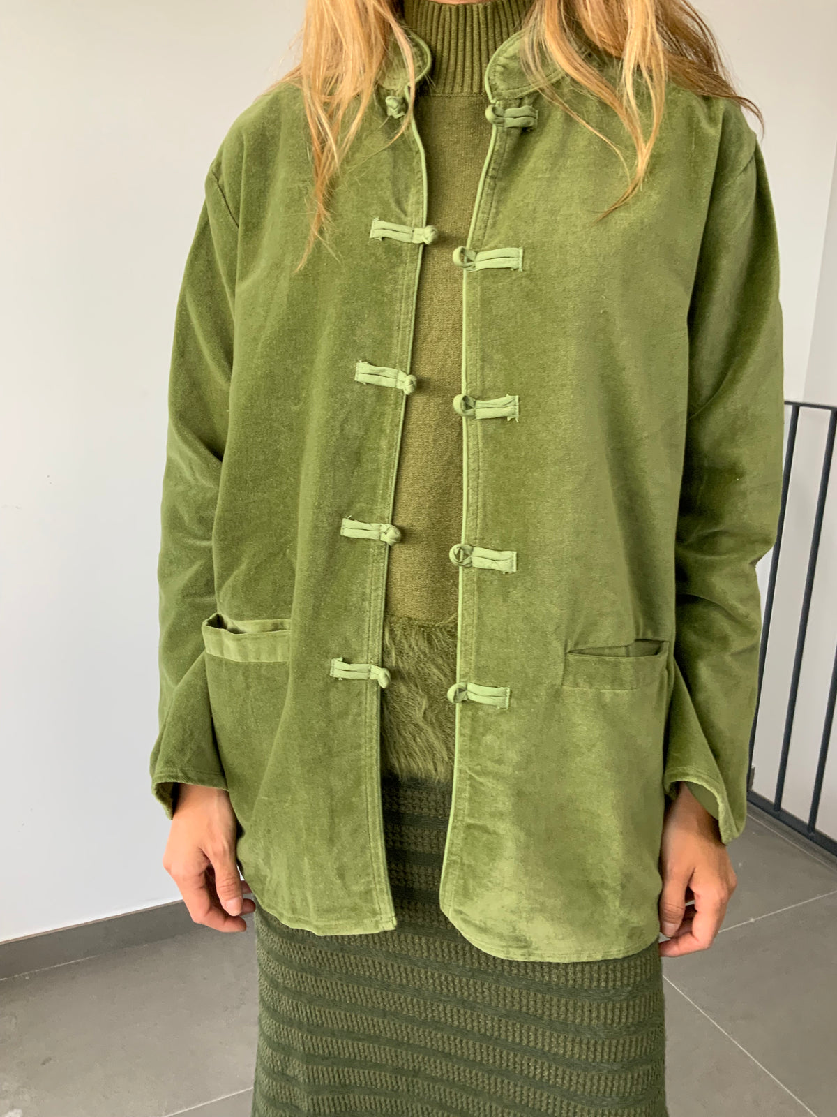 CHAQUETA DRENDE VERDE