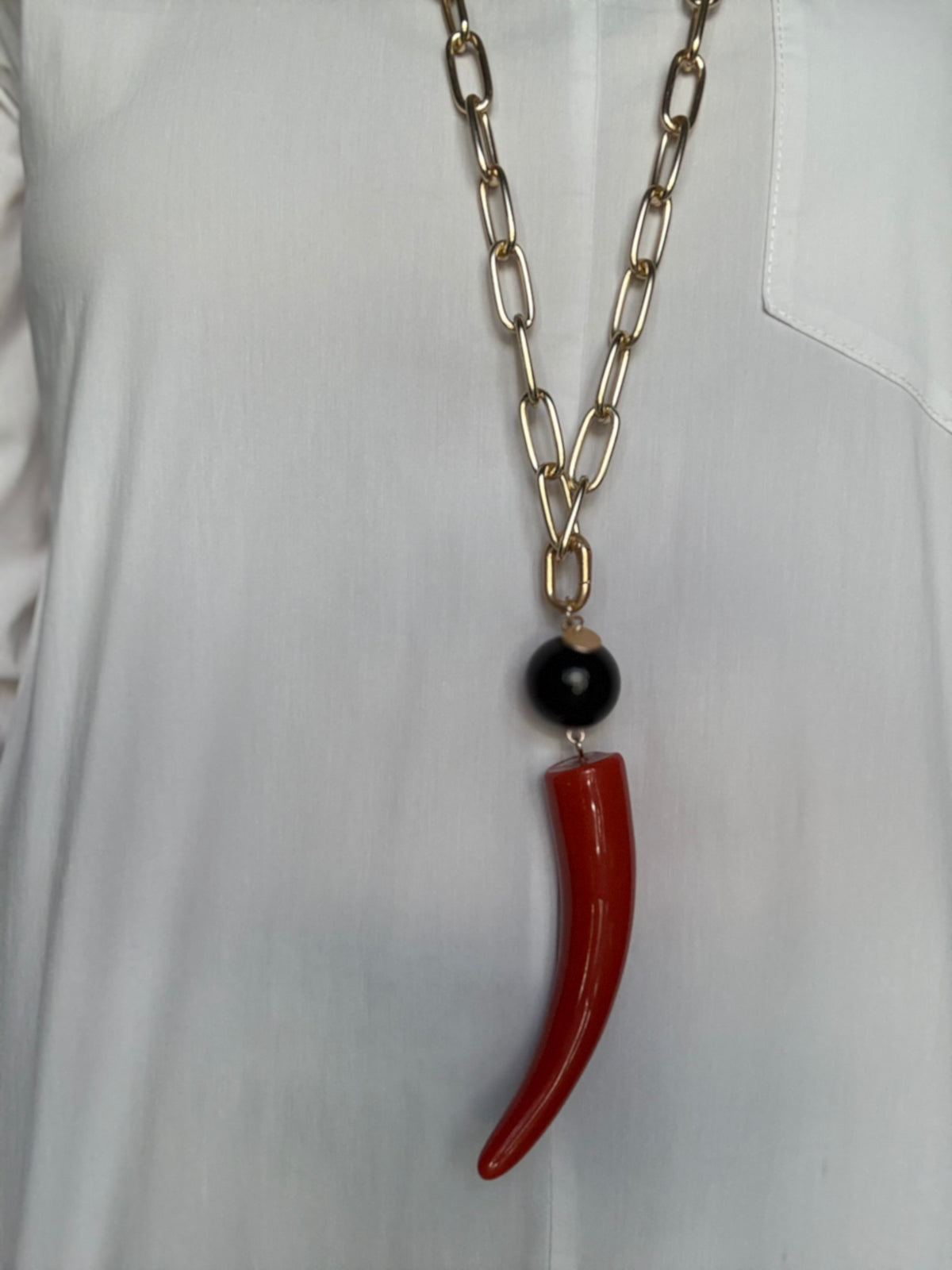 COLLAR DUVA CORAL