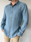 CAMISA LINO UNISEX JEAN