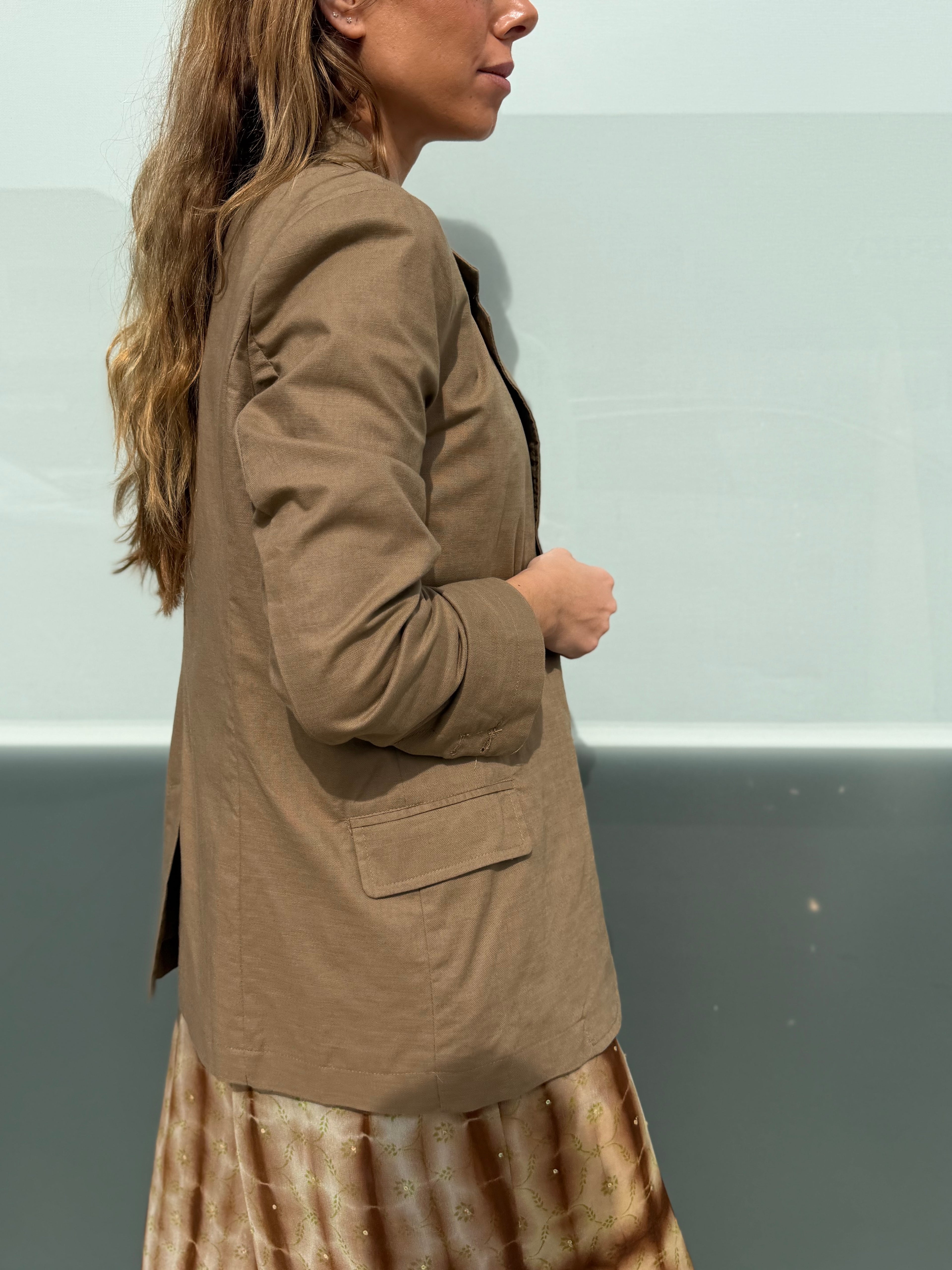 CHAQUETA CEDEIRA TABACO