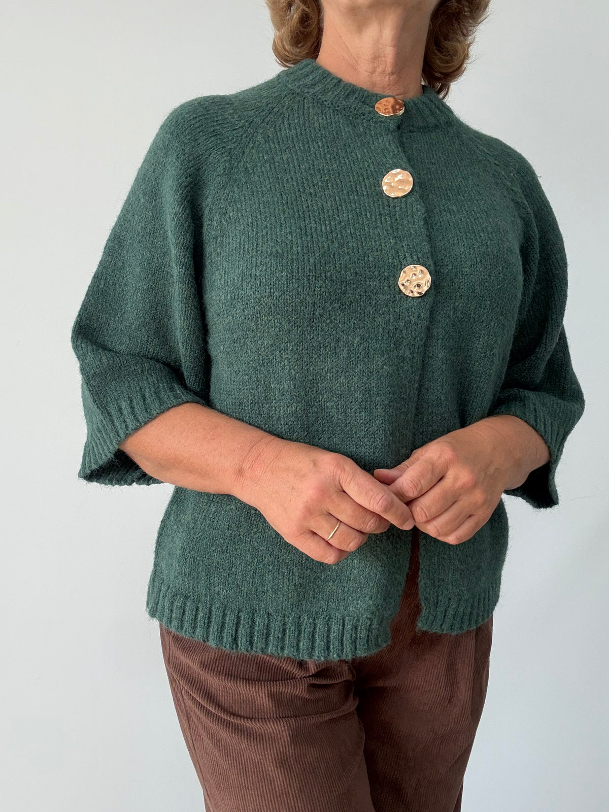 CARDIGAN GOYA VERDE