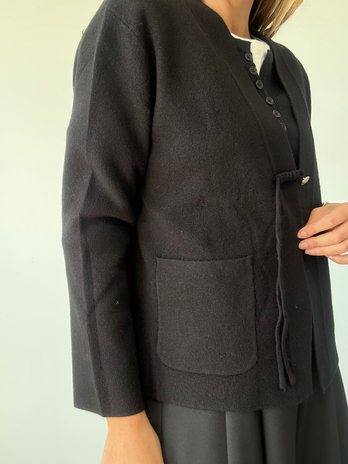 CARDIGAN EMILIA NEGRO