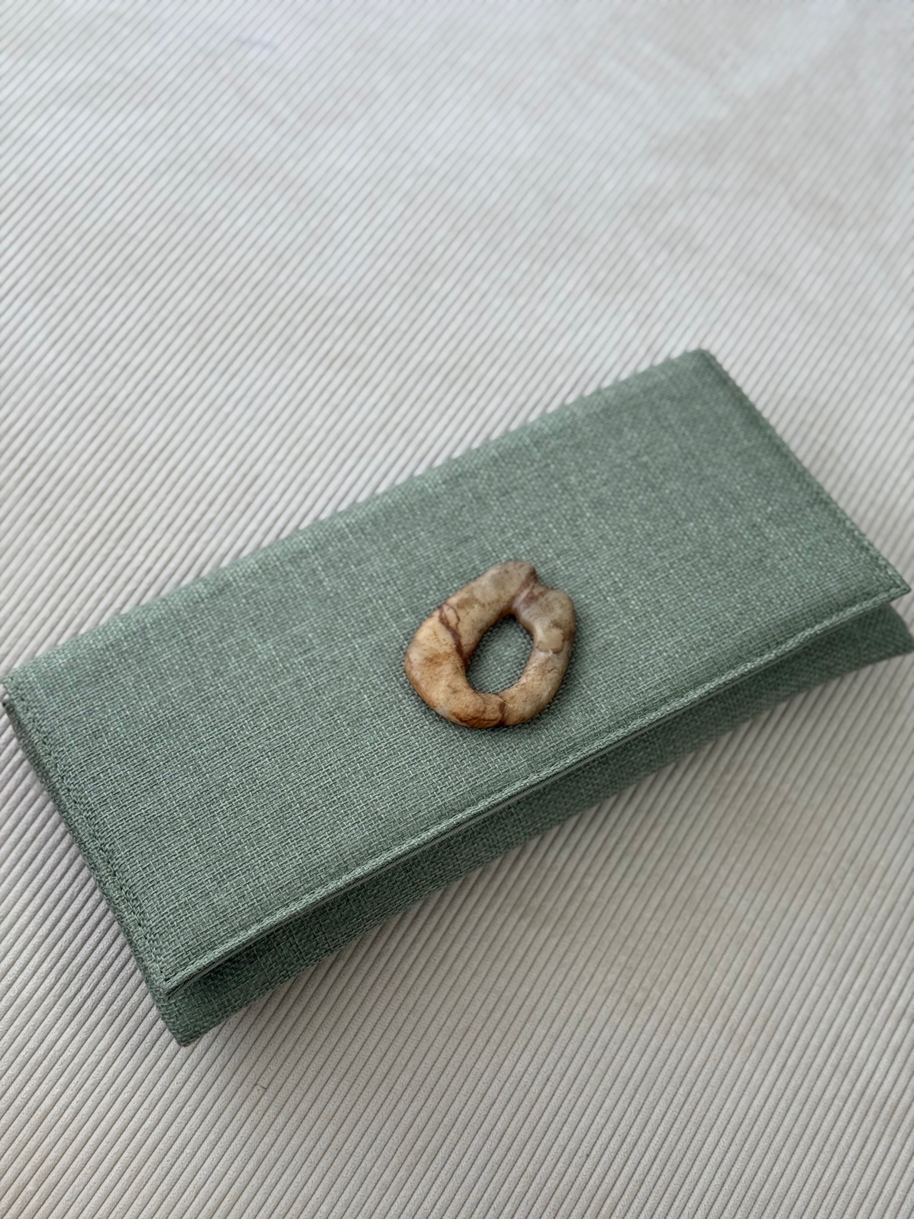 BOLSO PIEDRA VERDE