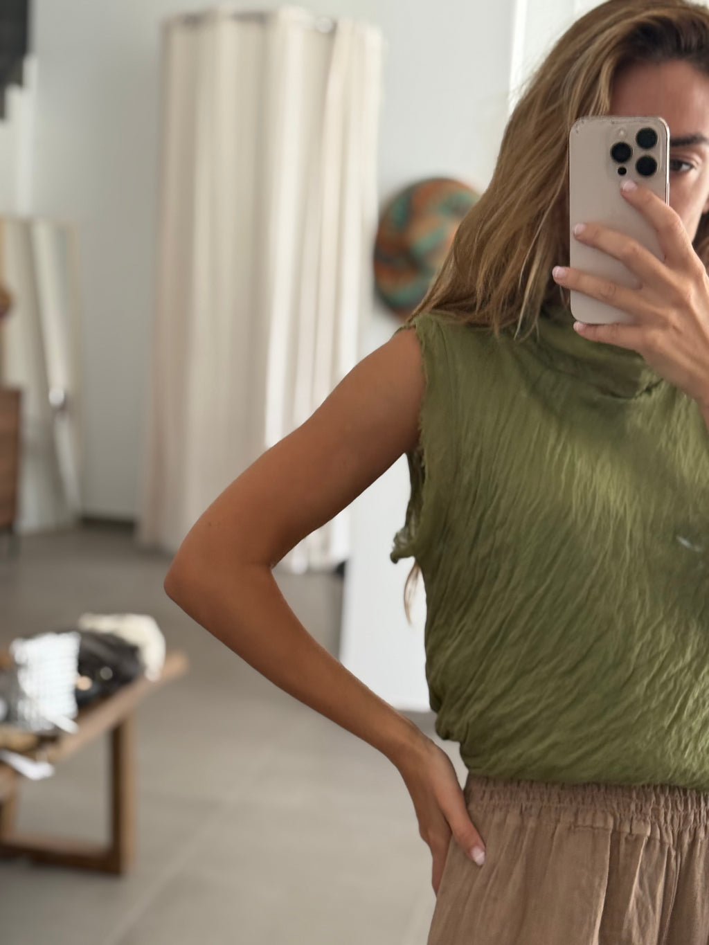 BLUSA CARANDE VERDE